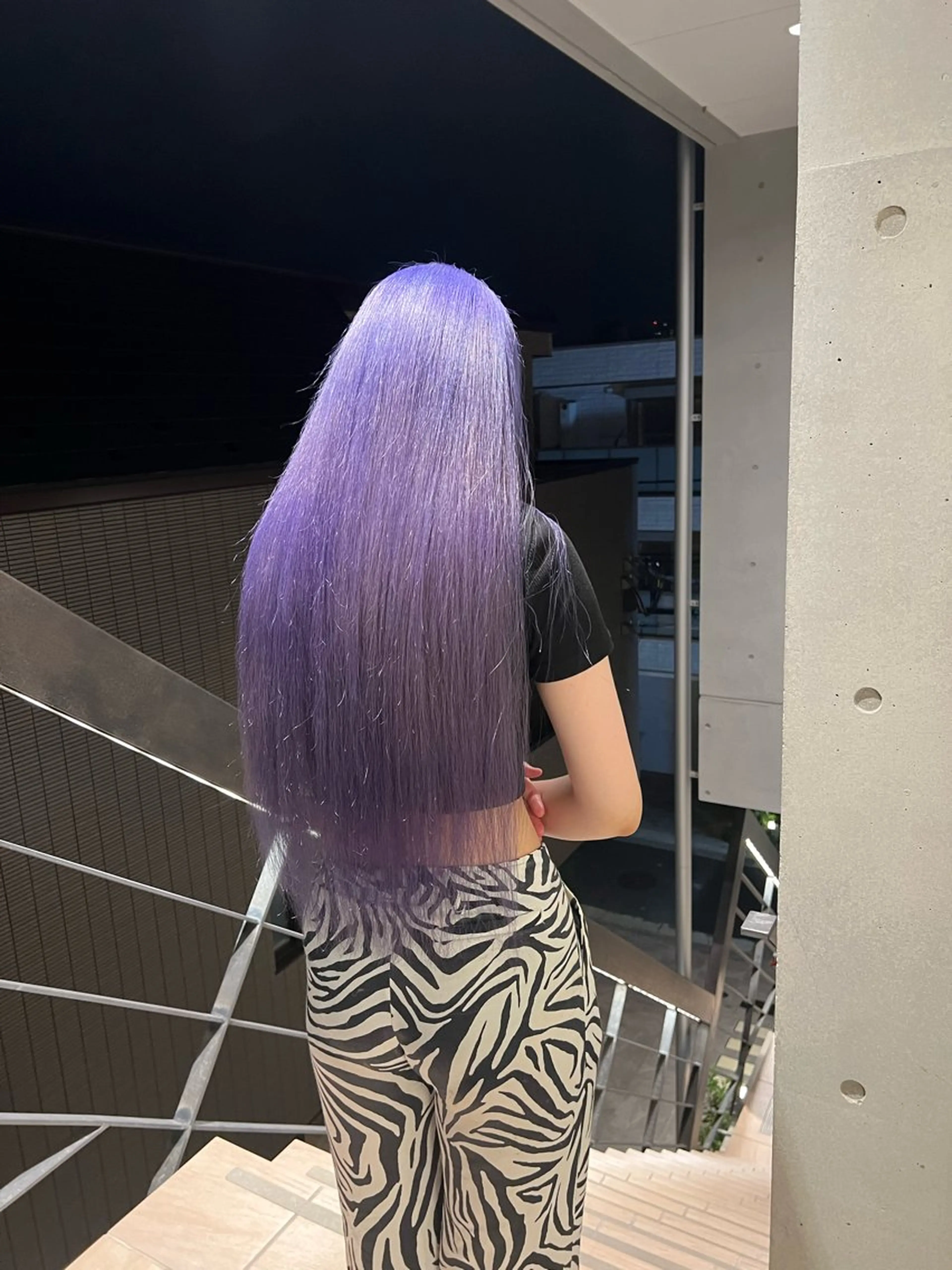 ロング ヘアカラー トリートメント 艶髪レイヤー/ ハイトーンKeitaのヘアスタイル