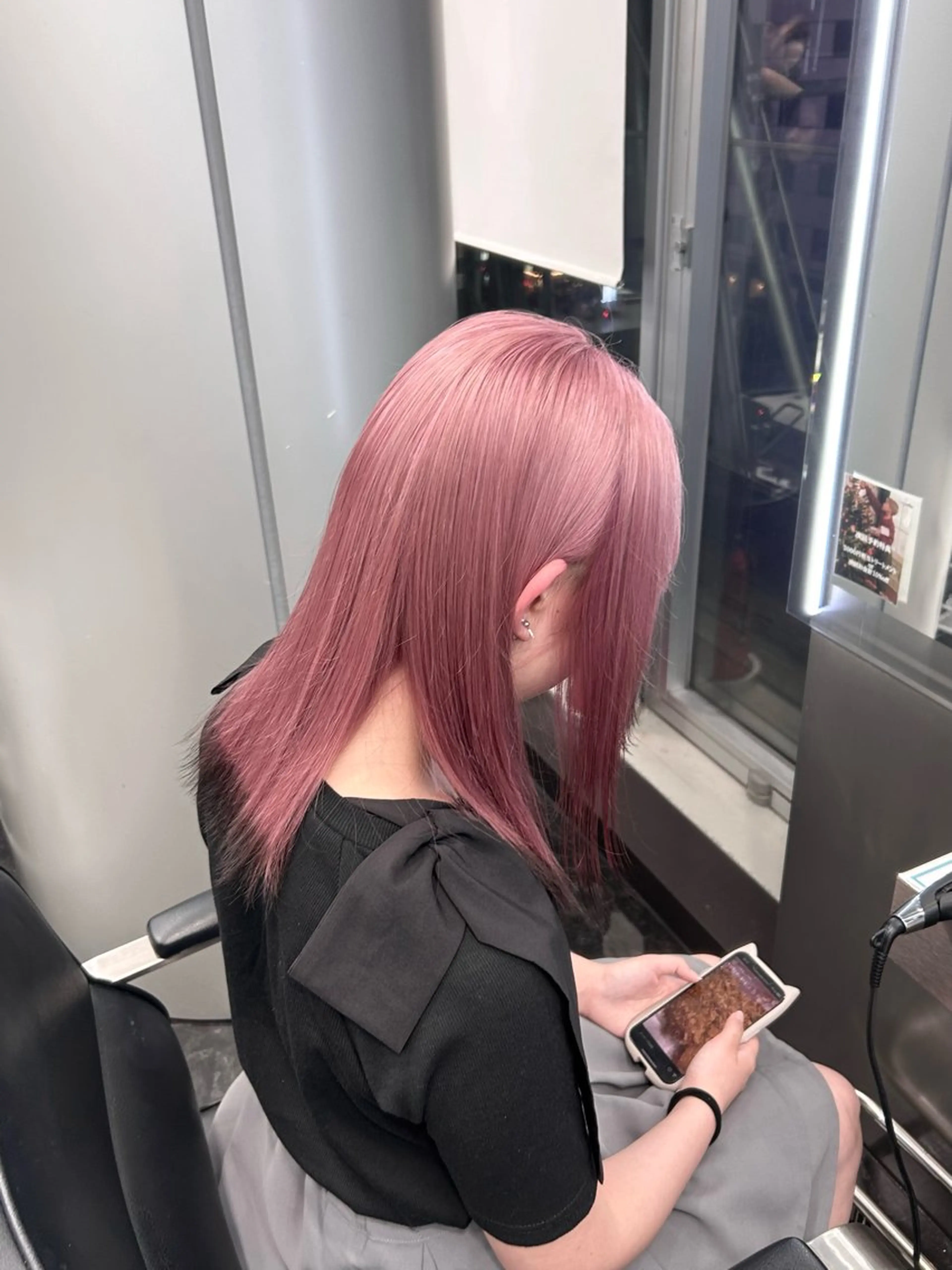 セミロング カラー ヘアカラー トリートメント ヘアセット ハイトーン /RYUUKI/栄のヘアスタイル