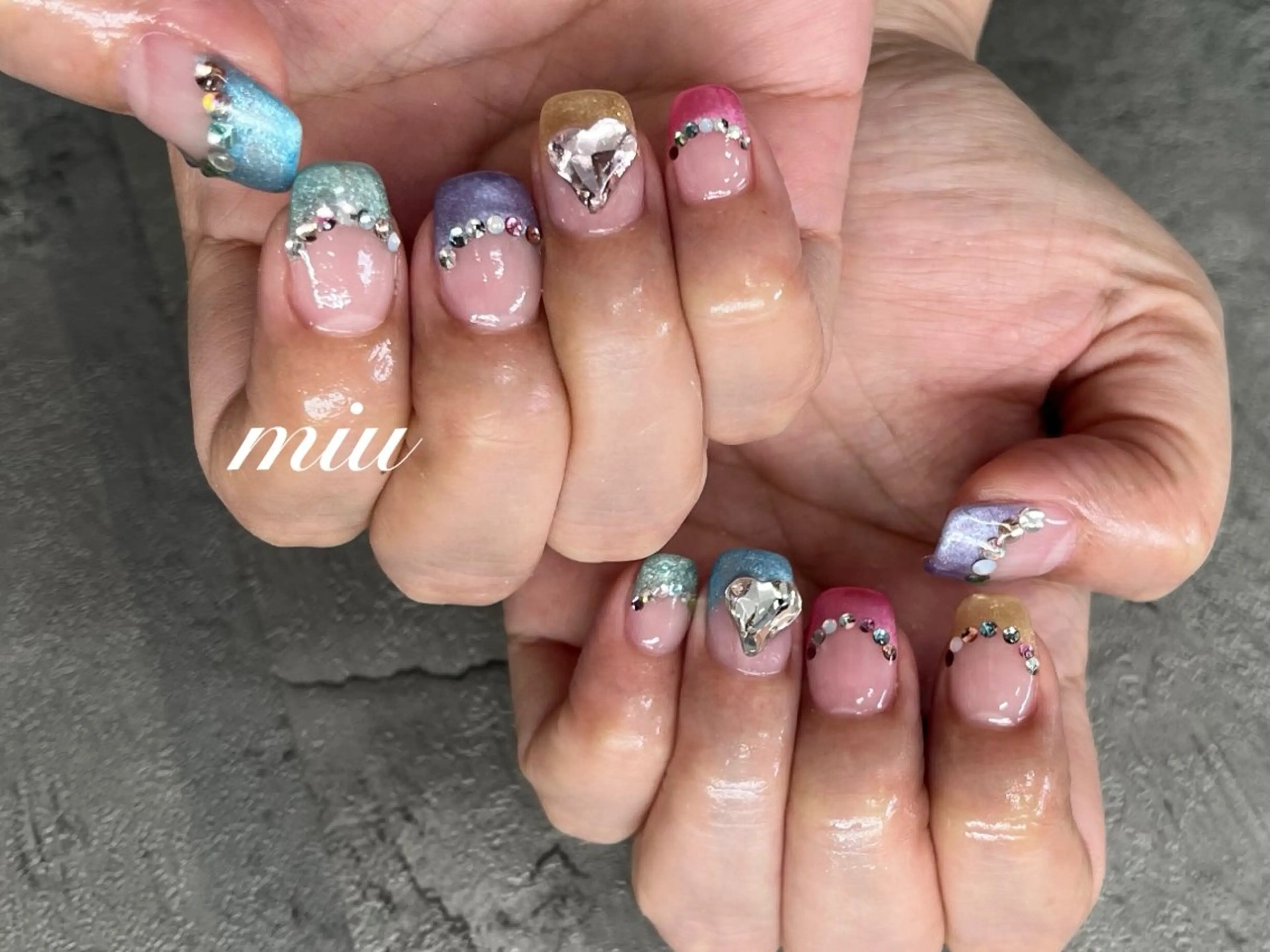 ネイル ハンドネイル miu nail 🐾mihoのネイルデザイン