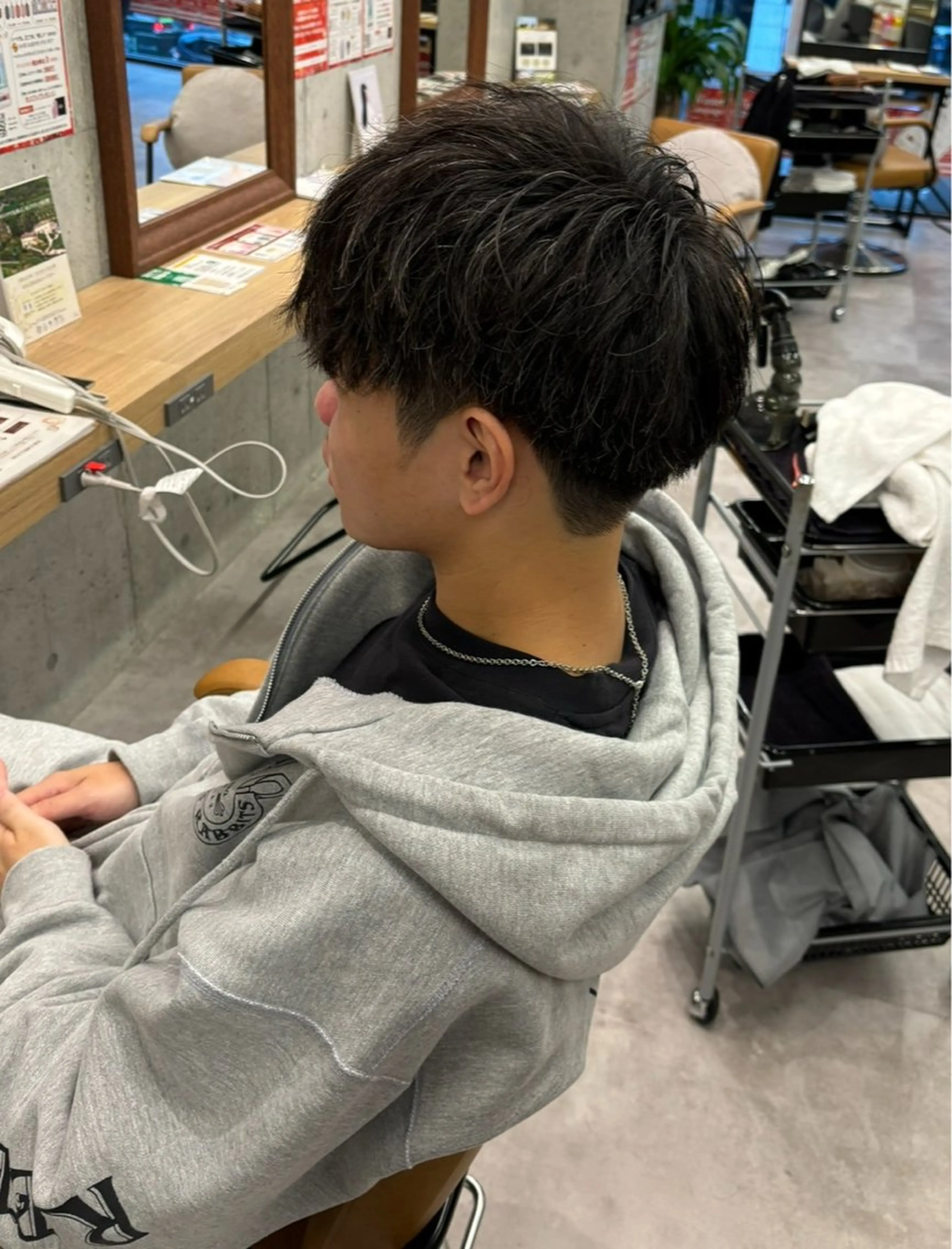 メンズ ツーブロック 刈り上げ mai/天神美容室 【レディースカット】のヘアスタイル