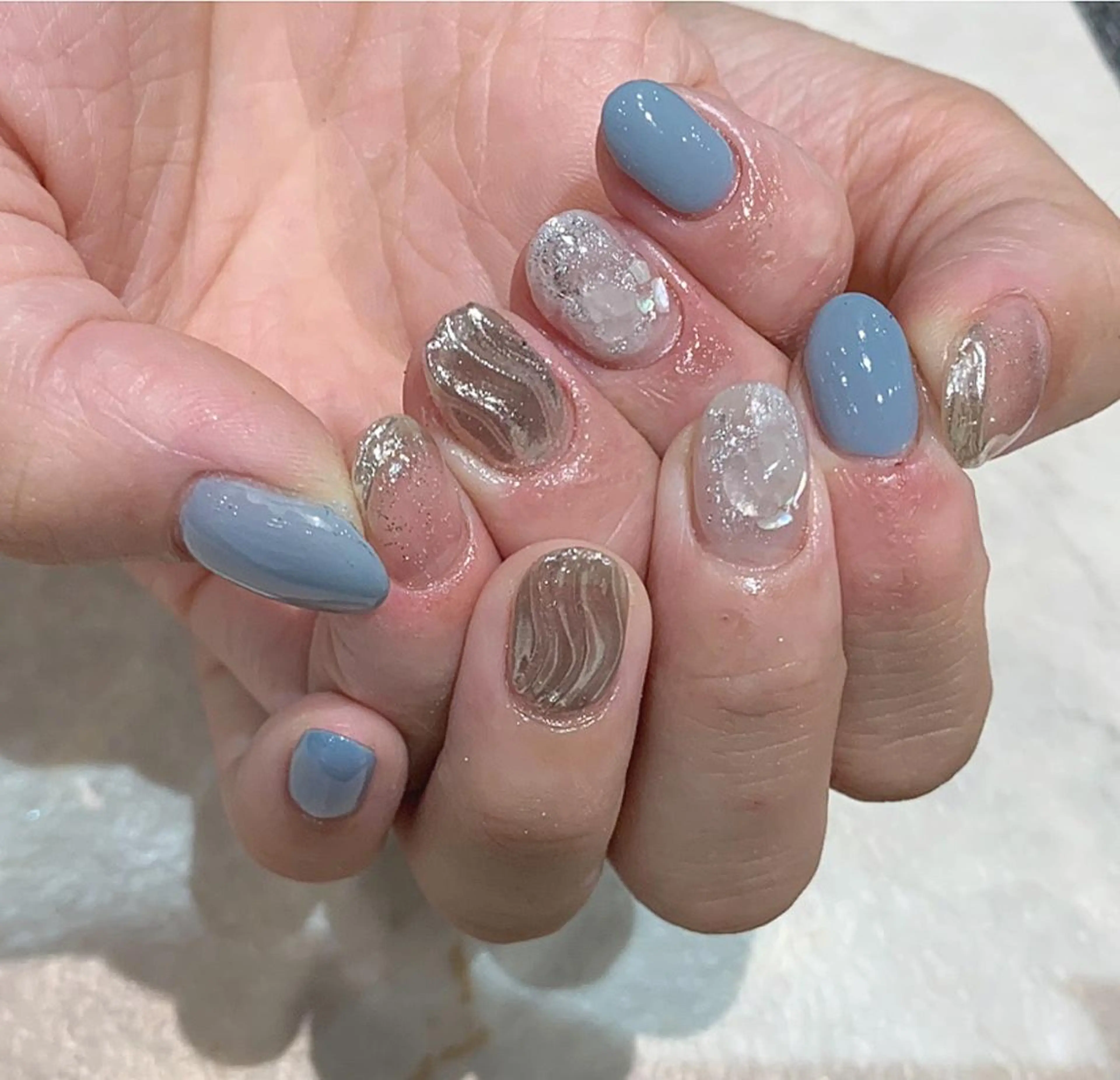 ネイル ニュアンスネイル ハンドネイル nailAVANCE akariのネイルデザイン