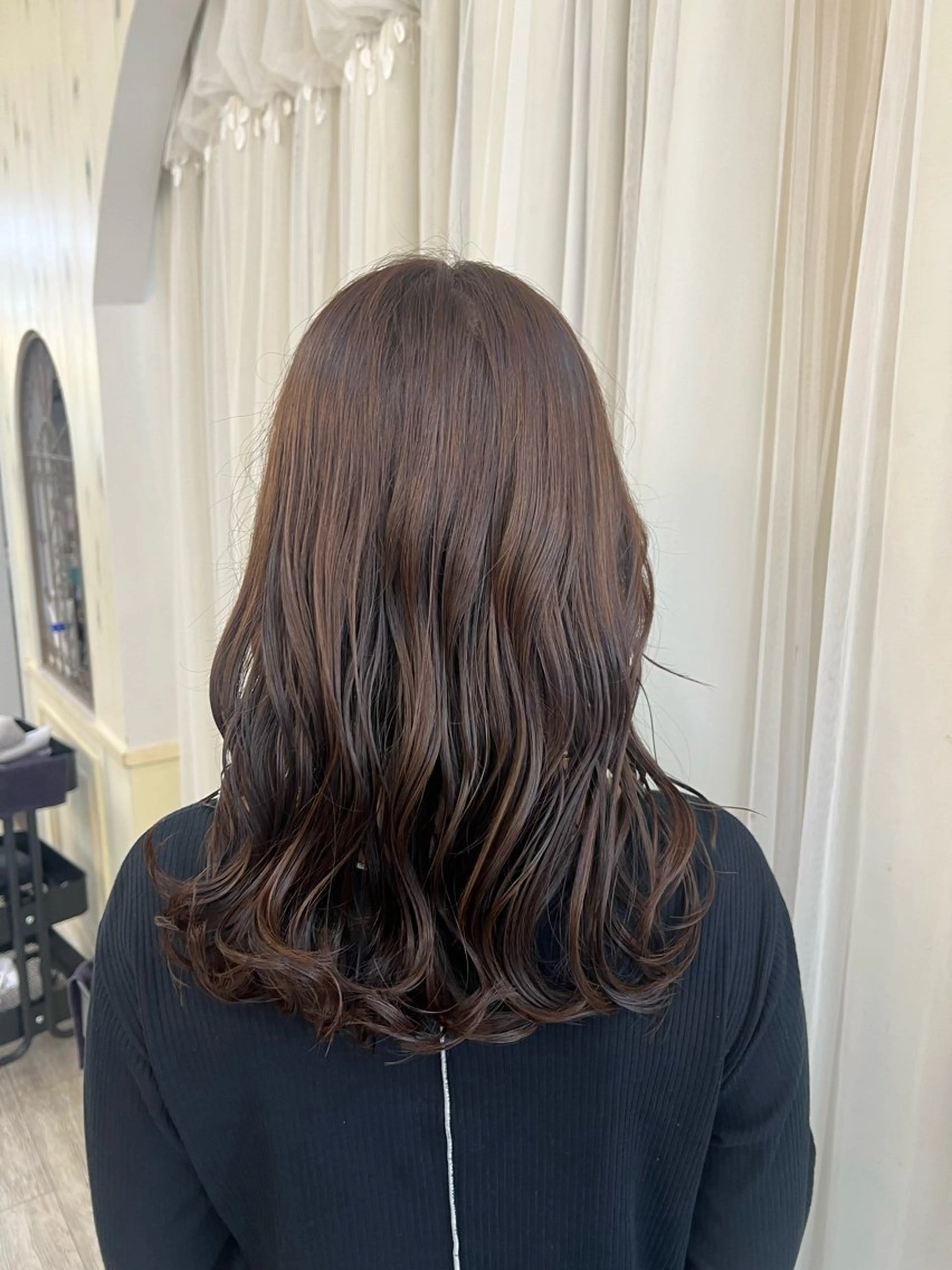 カラー ブラウンカラー ナチュラルブラウン hairグラチア所属・新城 奈央のヘアスタイル