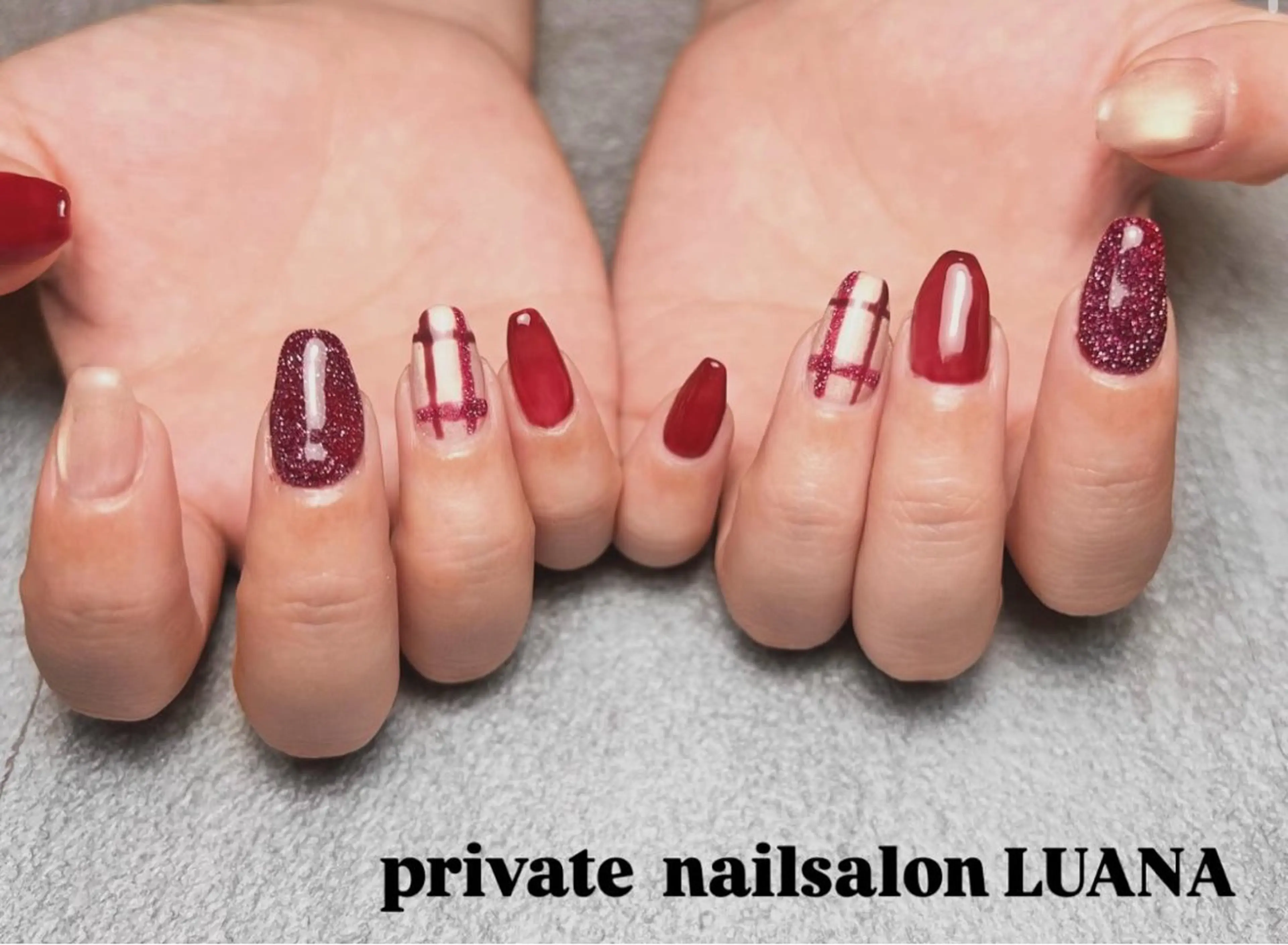 ネイル ハンドネイル nail salon LUANAのネイルデザイン