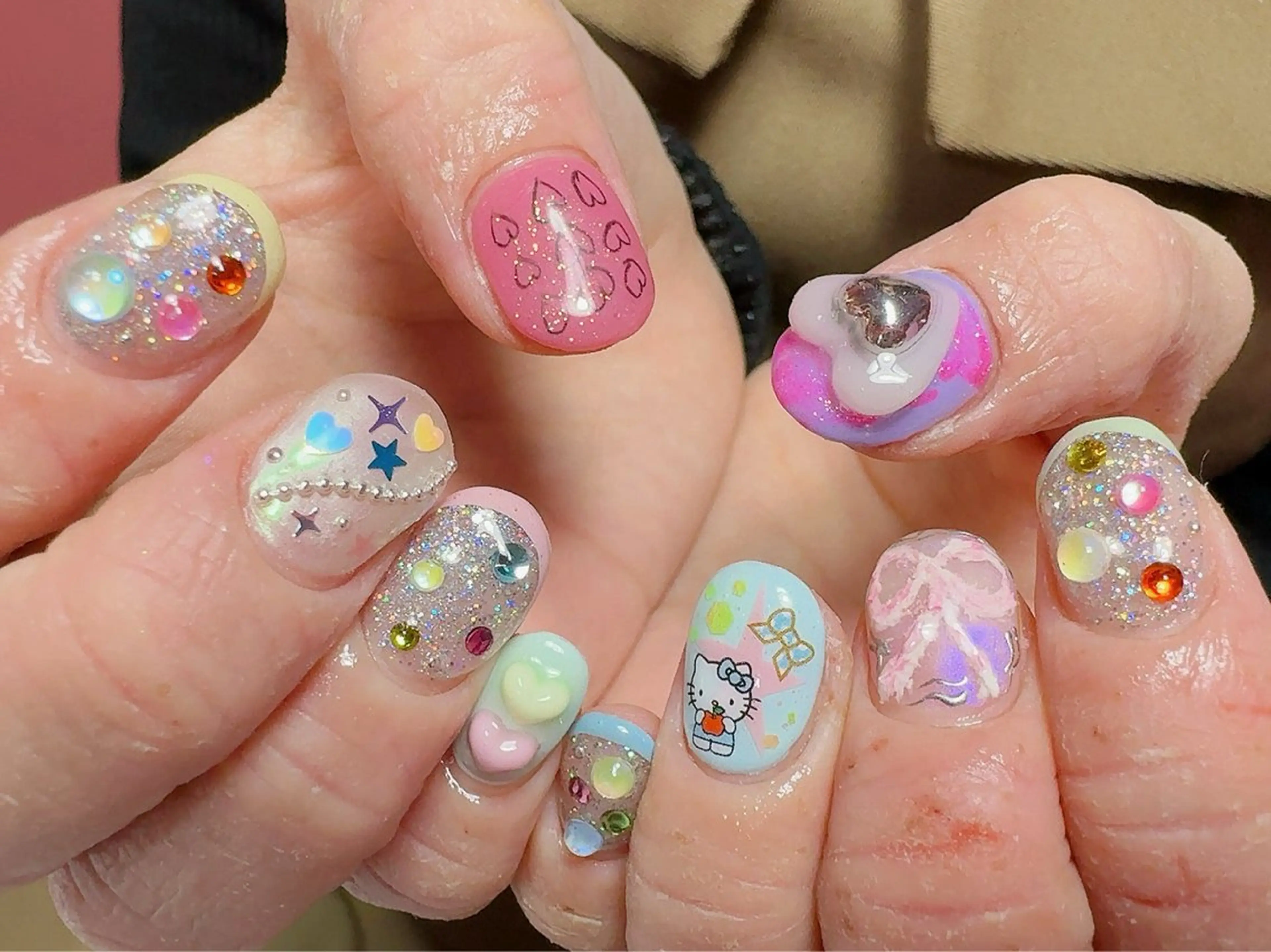 ネイル ハンドネイル Nail Atelier IamI所属・アイアムアイ 大村磨衣のネイルデザイン