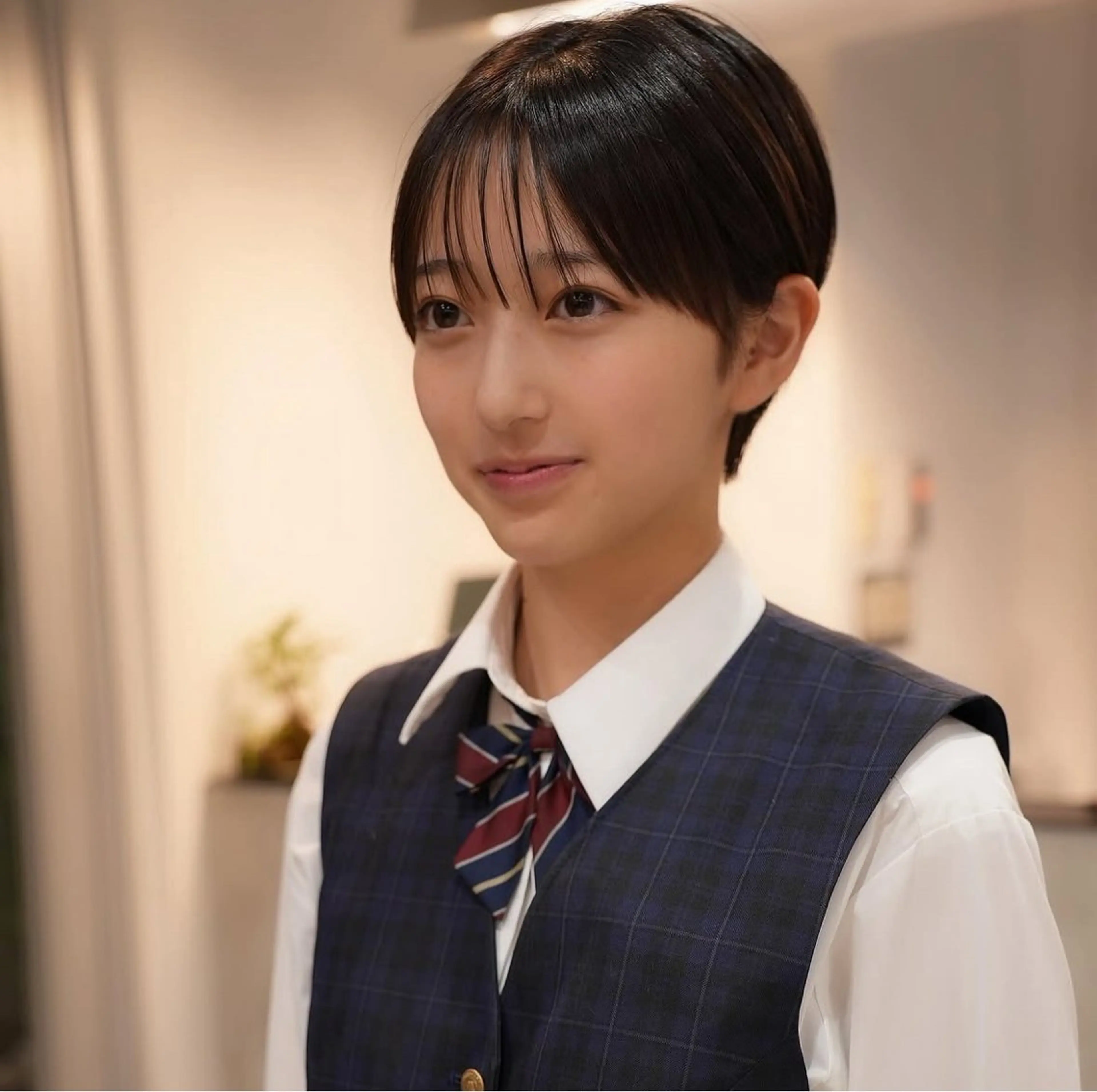 【- ̗̀📢 今だけ 限定0円🔥】ショートカット+ Aujua 3stepトリートメント👩🏻の写真