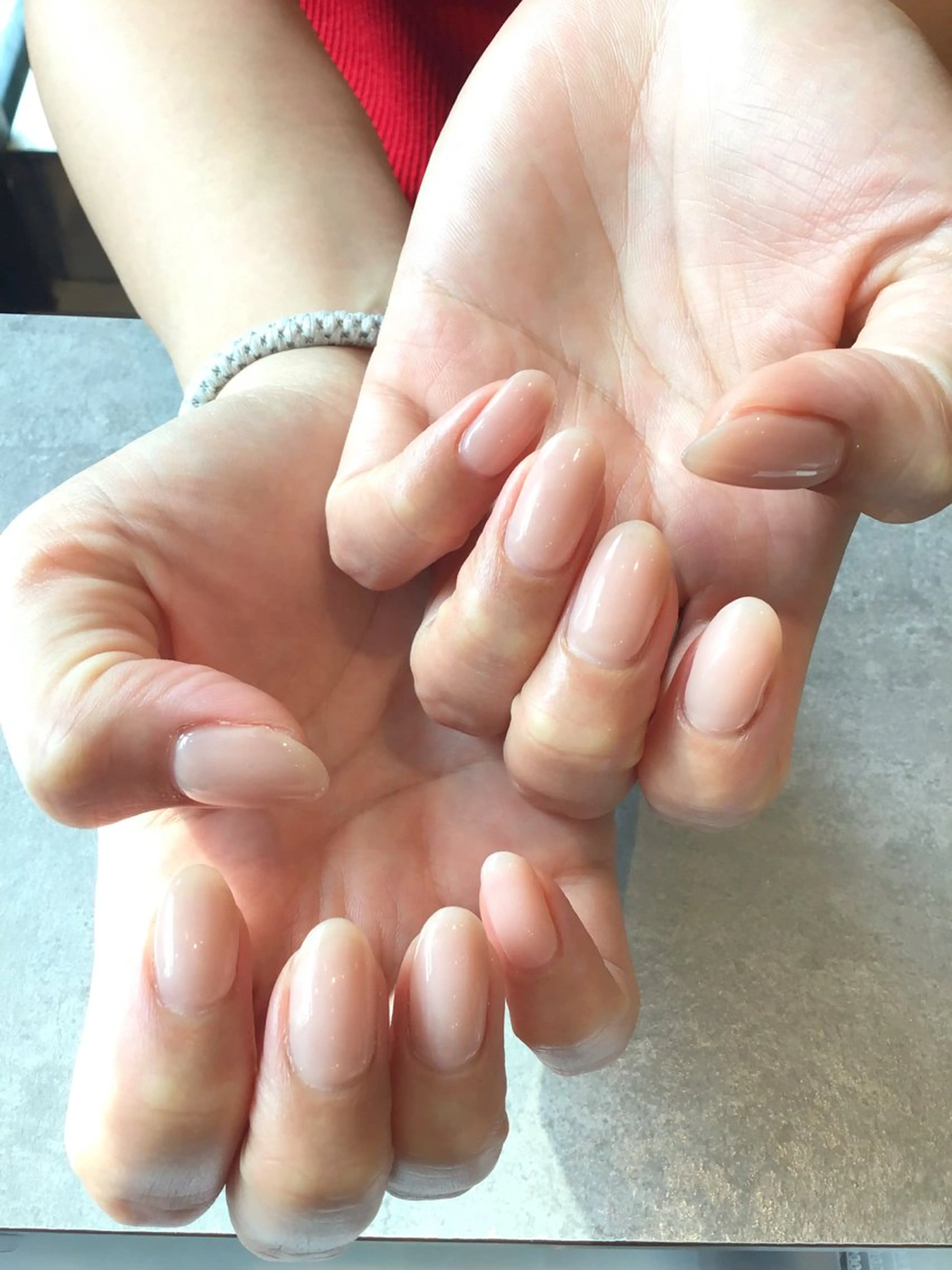 ネイル ワンカラーネイル Nest 岩崎のネイルデザイン