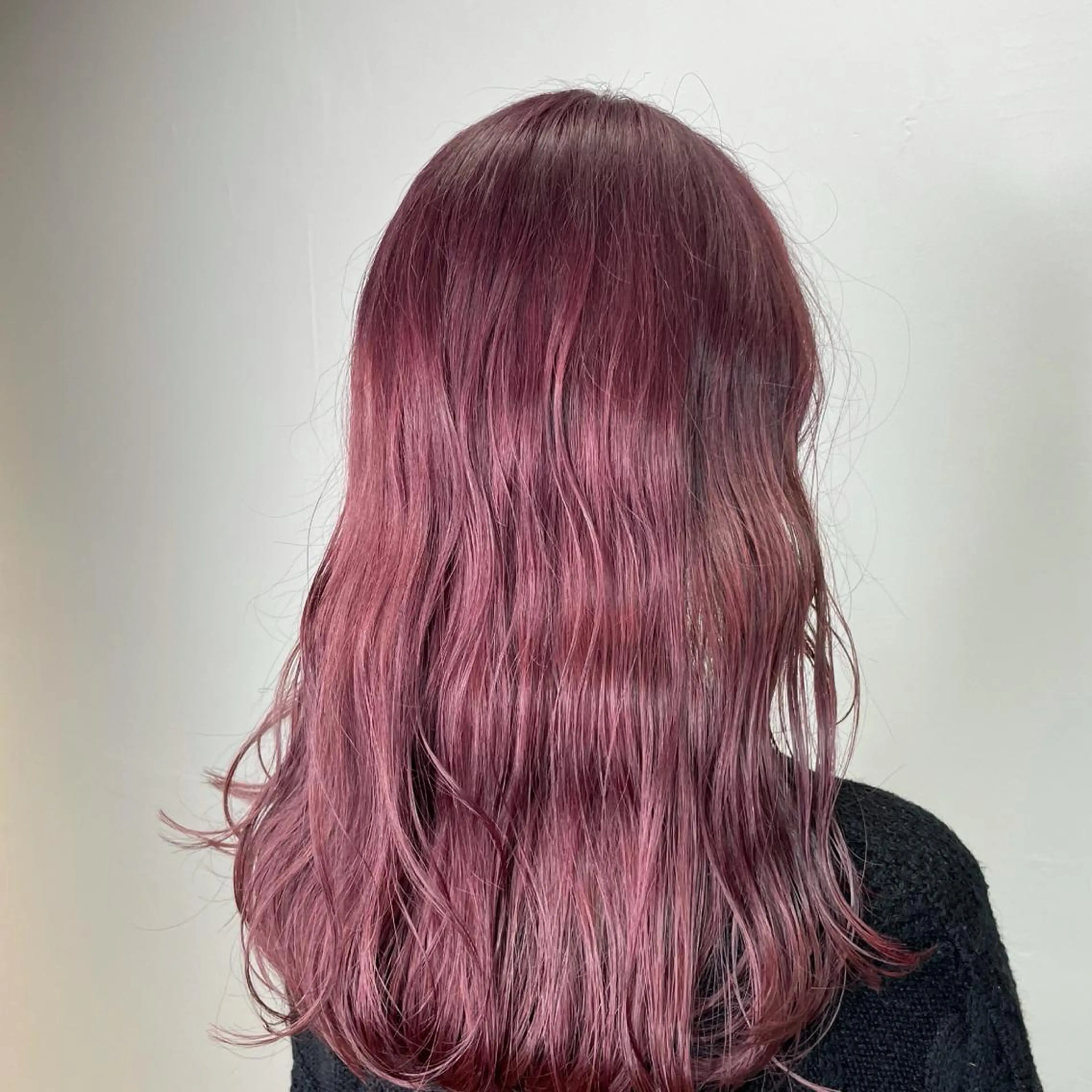 【ダブルカラー】ケアブリーチ1回+オンカラー+内部補修トリートメントの写真