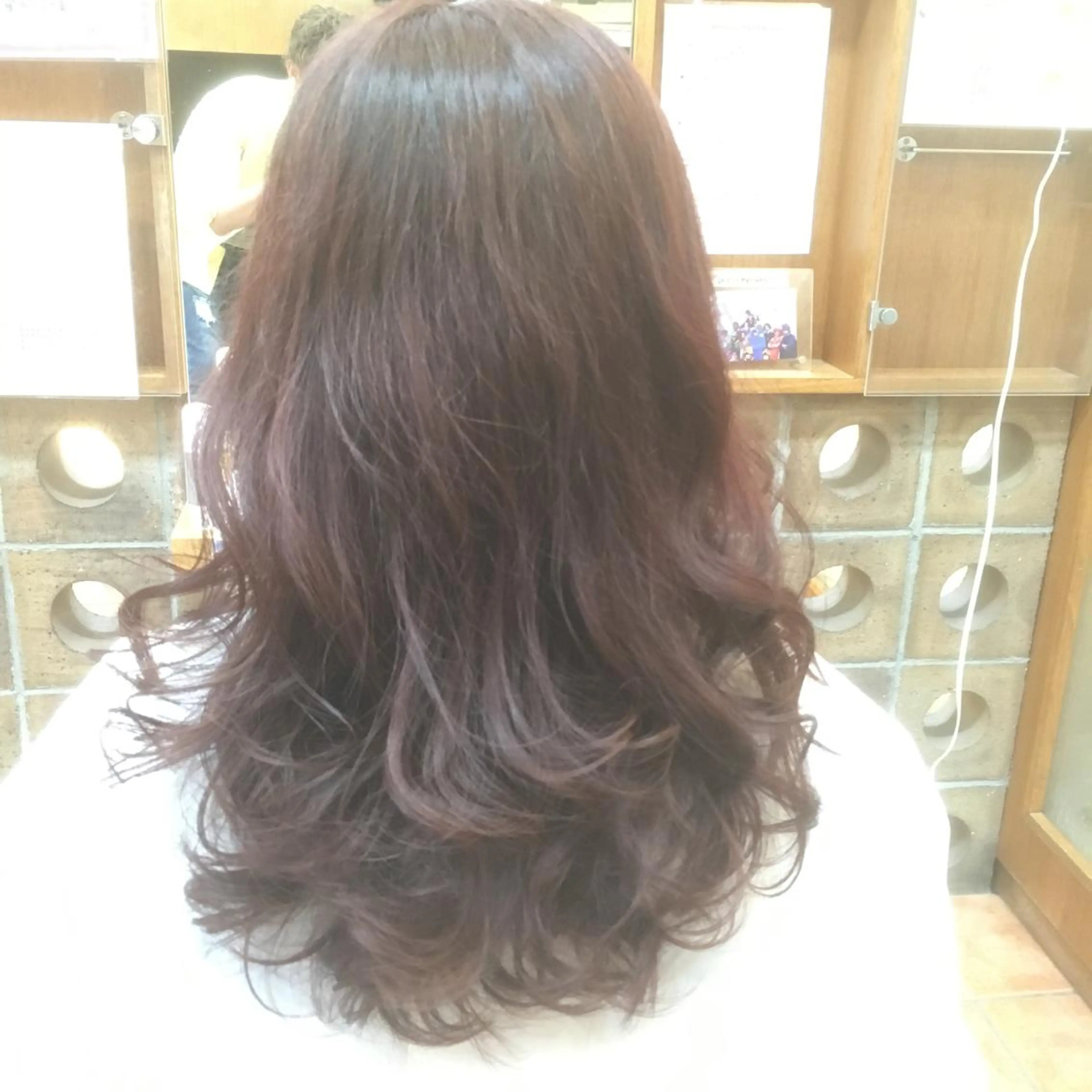 ミディアム カラー 白髪ぼかしハイライト 柳川拓哉のヘアスタイル