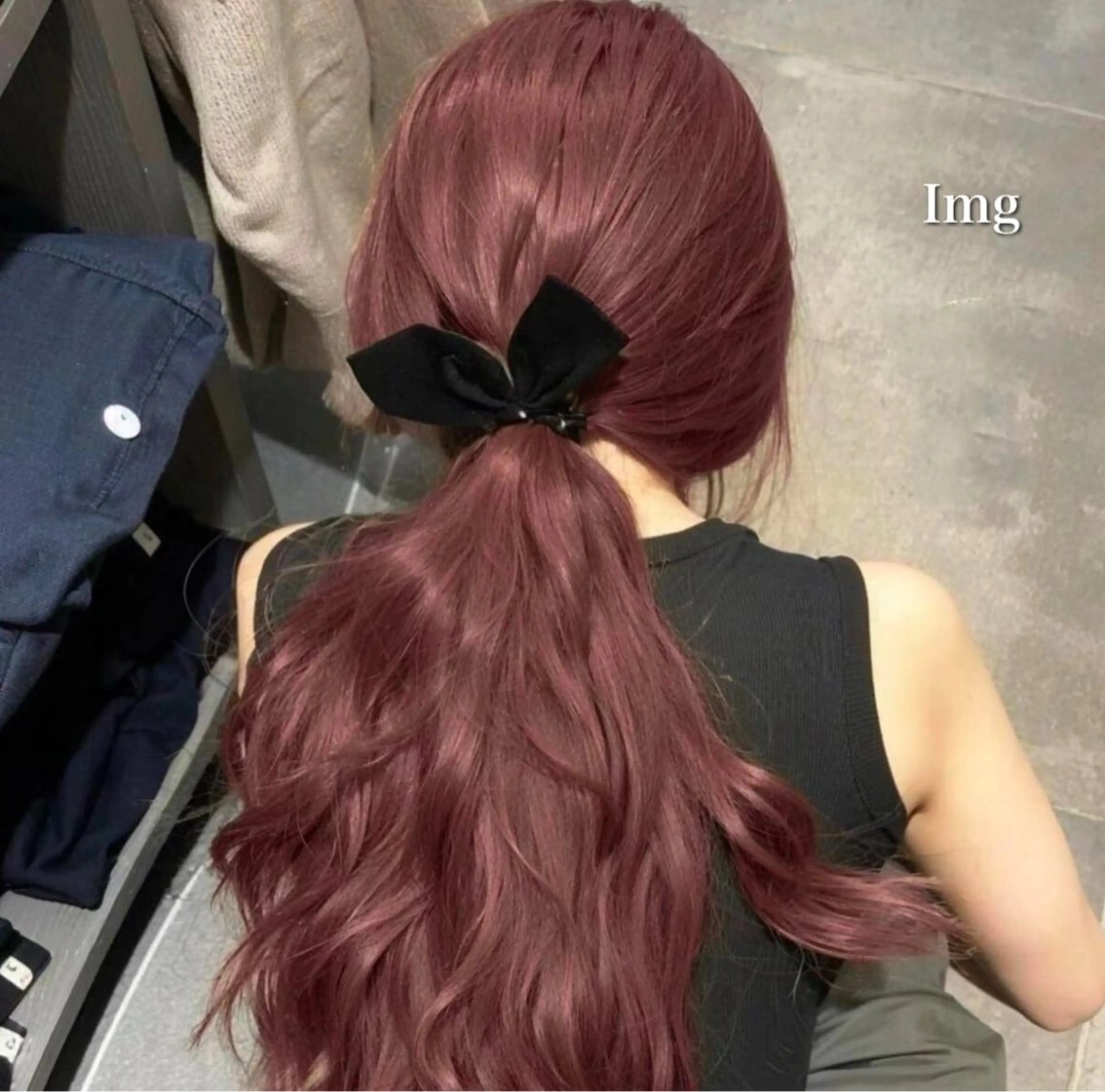 カラー ヘアカラー トリートメント ヘアセット NANA🥀韓国ヘア /レイヤー/暖色🥀のヘアスタイル