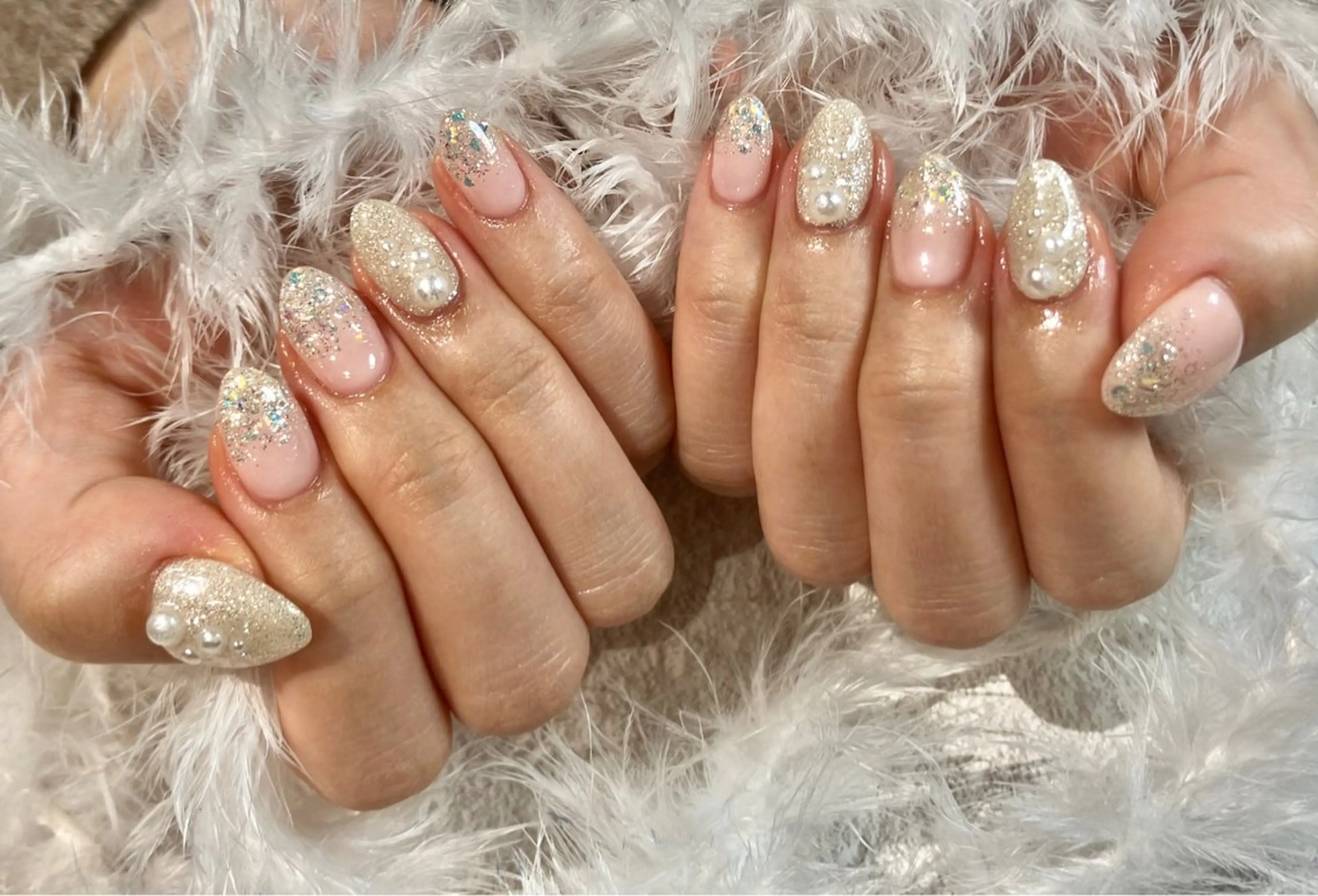 ネイル アートネイル ハンドネイル たまプラーザ ANZUのネイルデザイン