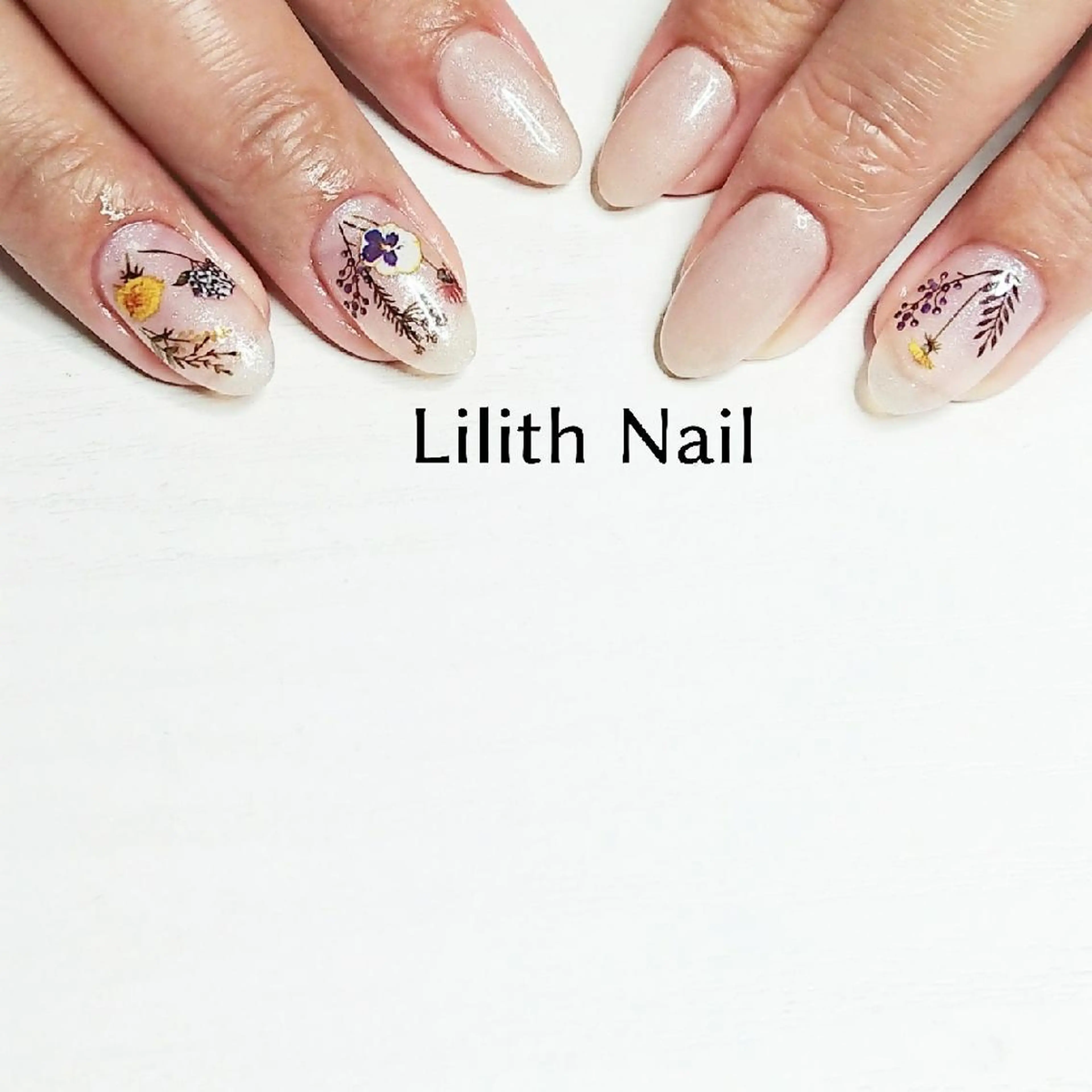 ネイル アートネイル ワンカラーネイル ハンドネイル Lilith Nailのネイルデザイン