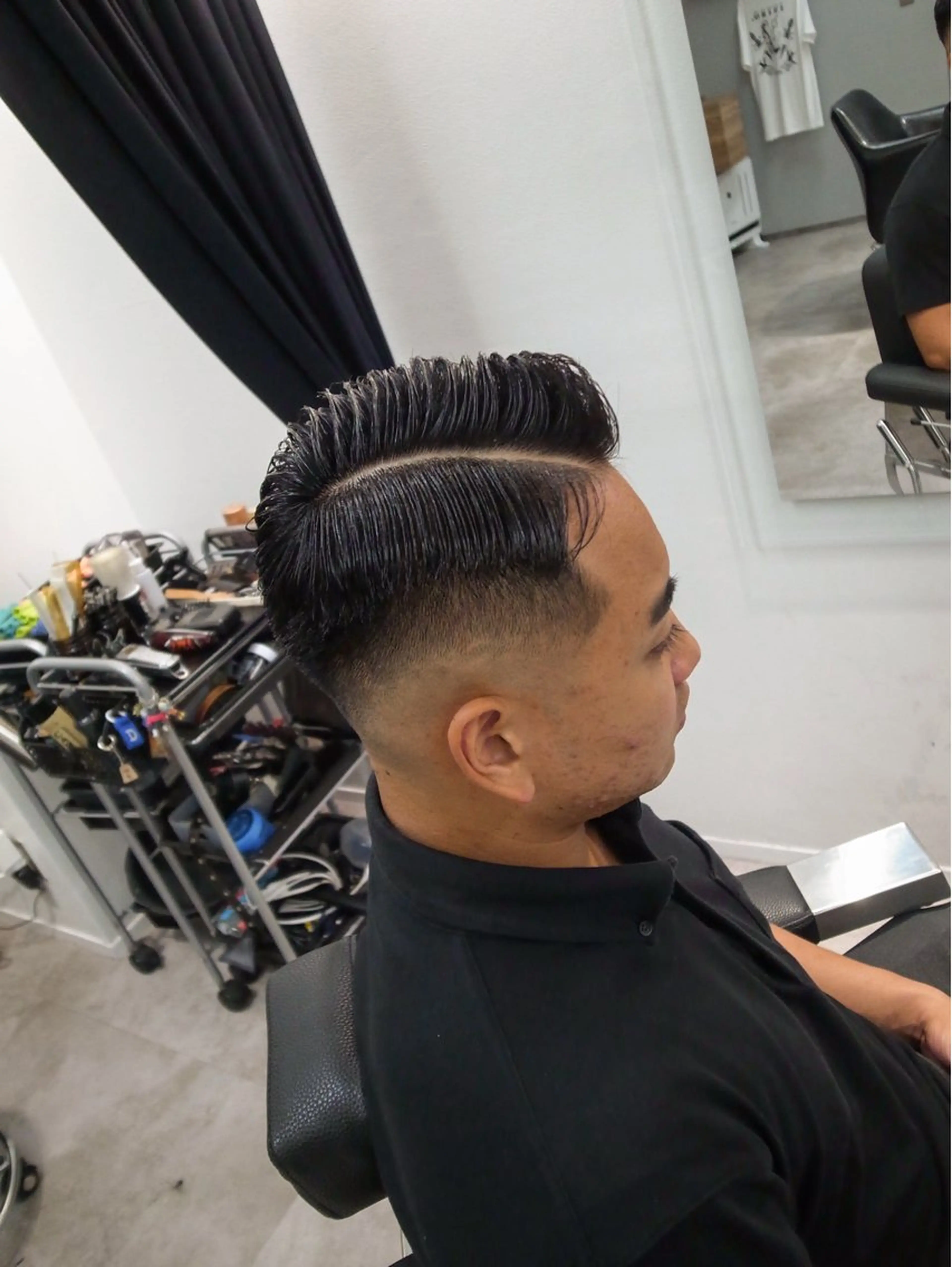 ショート パーマ メンズ カット INTRO SHIBUYA by Fi-Ne所属・💈メンズフェード 特化DAIYA💈の眉毛・アイブロウイメージ