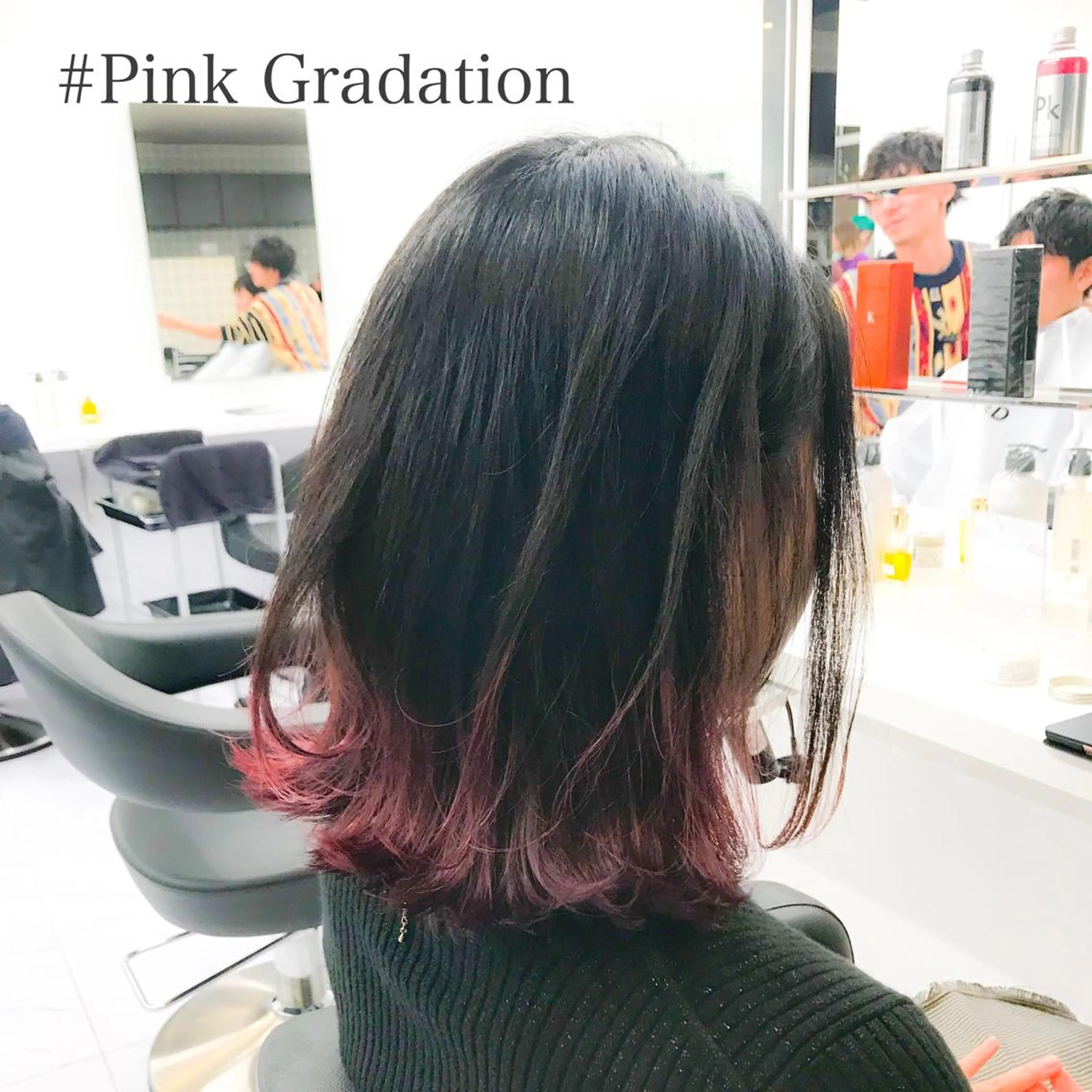 ショート カラー ヘアアレンジ TONE所属・透明感カラー/ 韓国ヘア/縮毛矯正のヘアスタイル