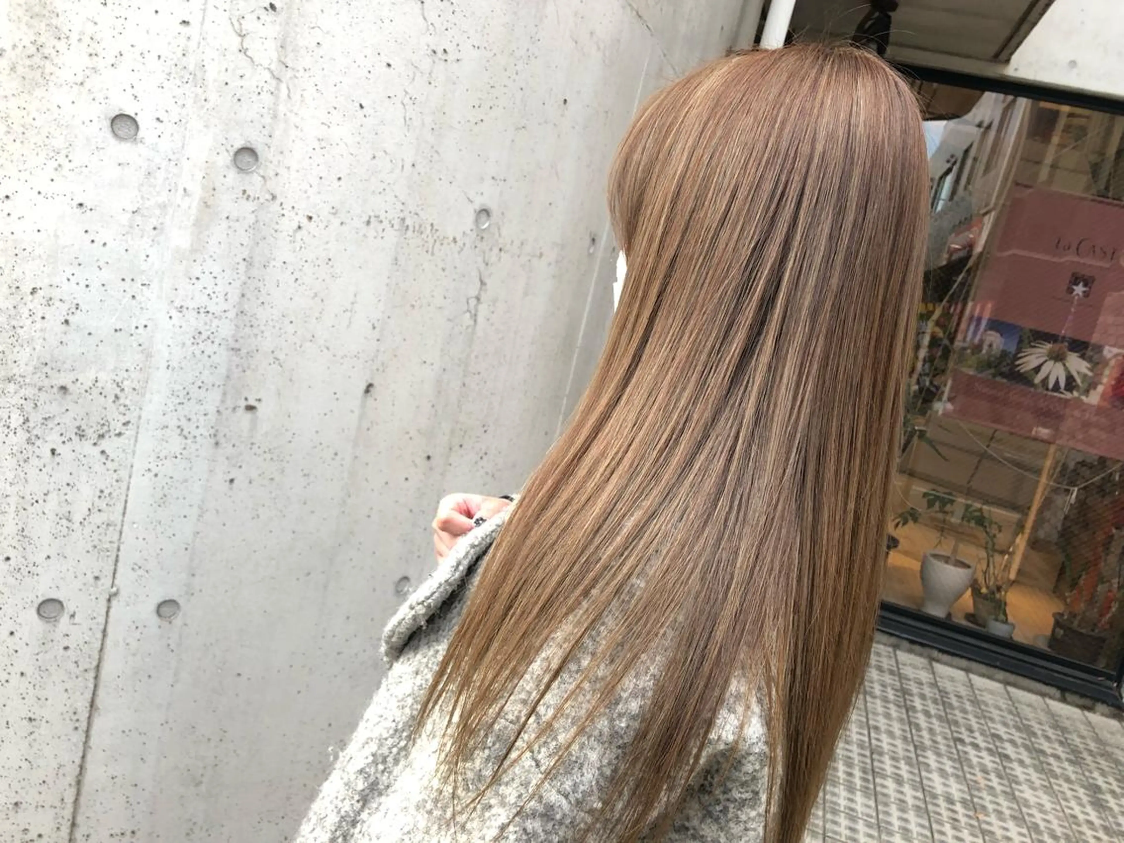 セミロング カラー アッシュ ヘアカラー La CASTA  hair stylist club所属・大橋 祐介のヘアスタイル