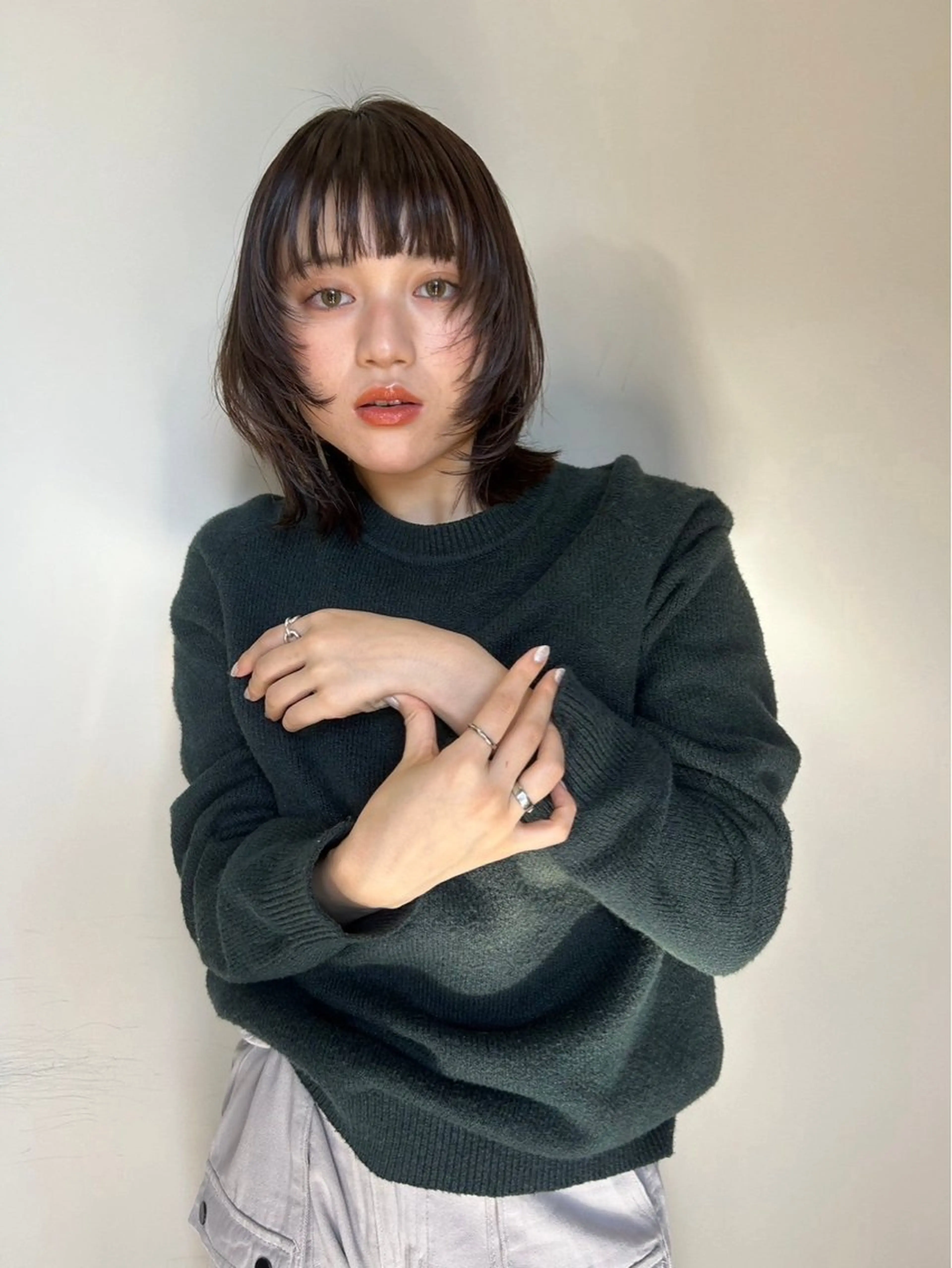 セミロング ippo アカデミーのヘアスタイル