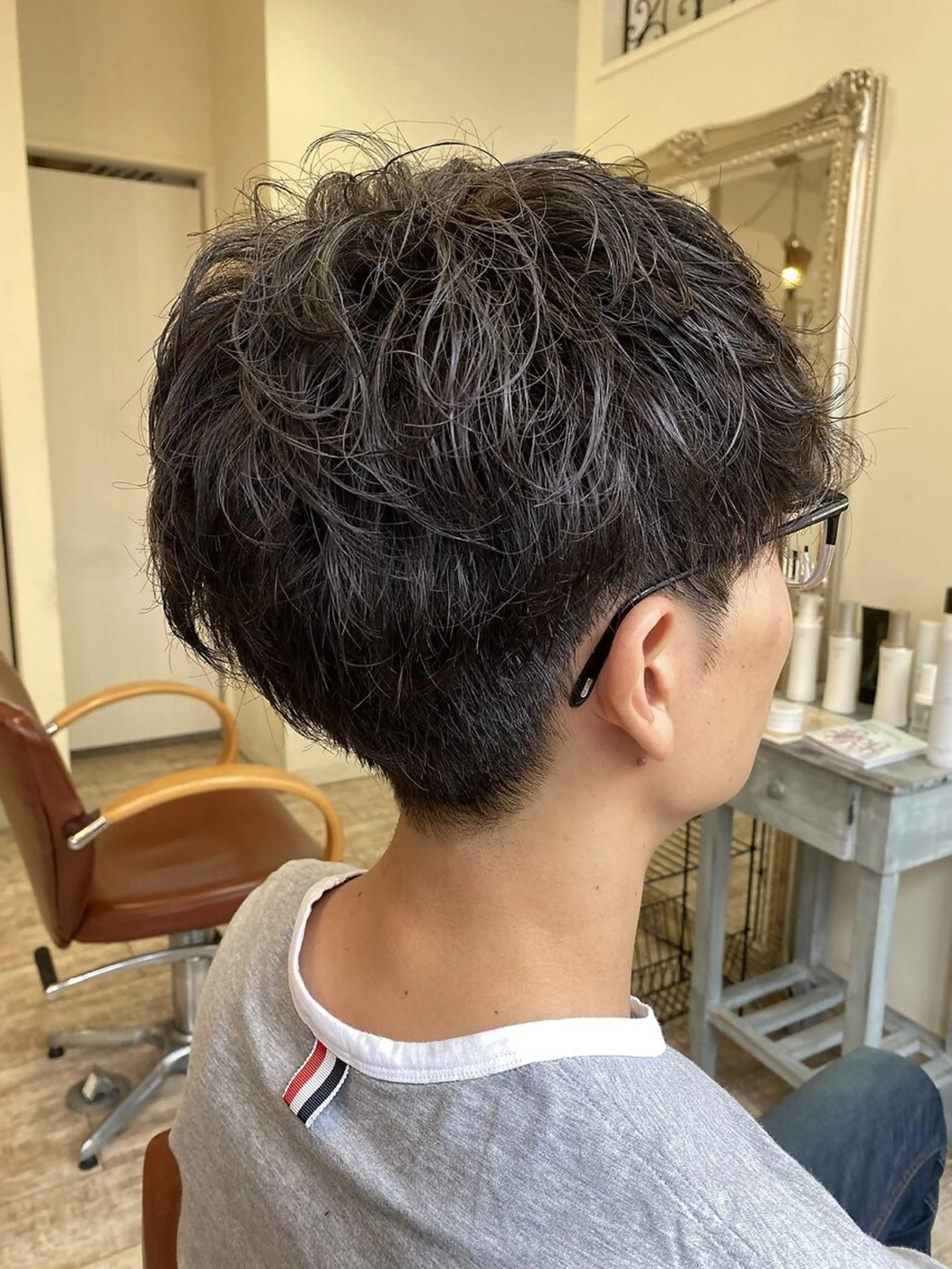 メンズ メンズショート 八事／CREER／ Wakanaのヘアスタイル