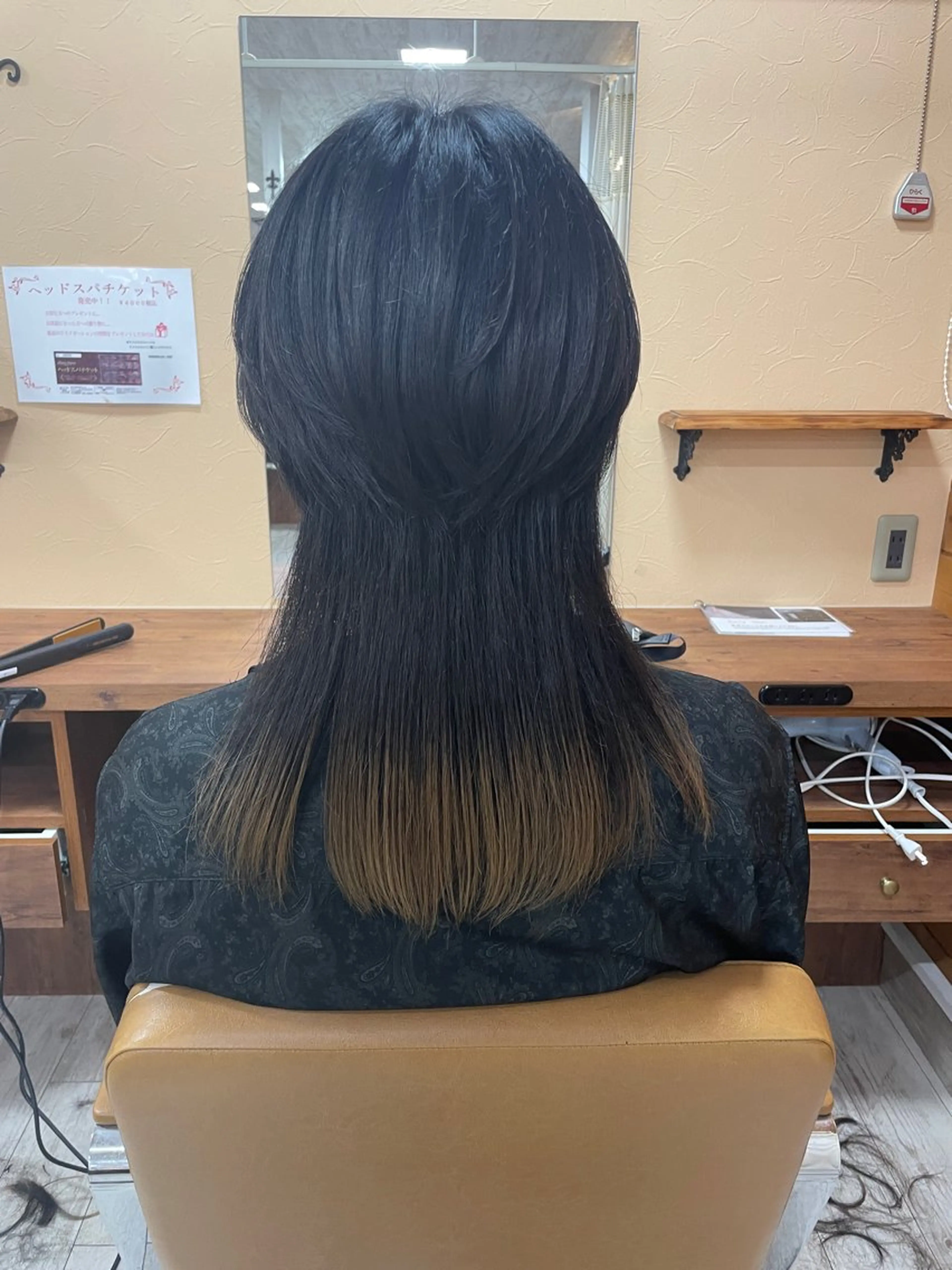 ロング メンズ メンズウルフカット ウルフカット abox所属・konpe mizukiのヘアスタイル