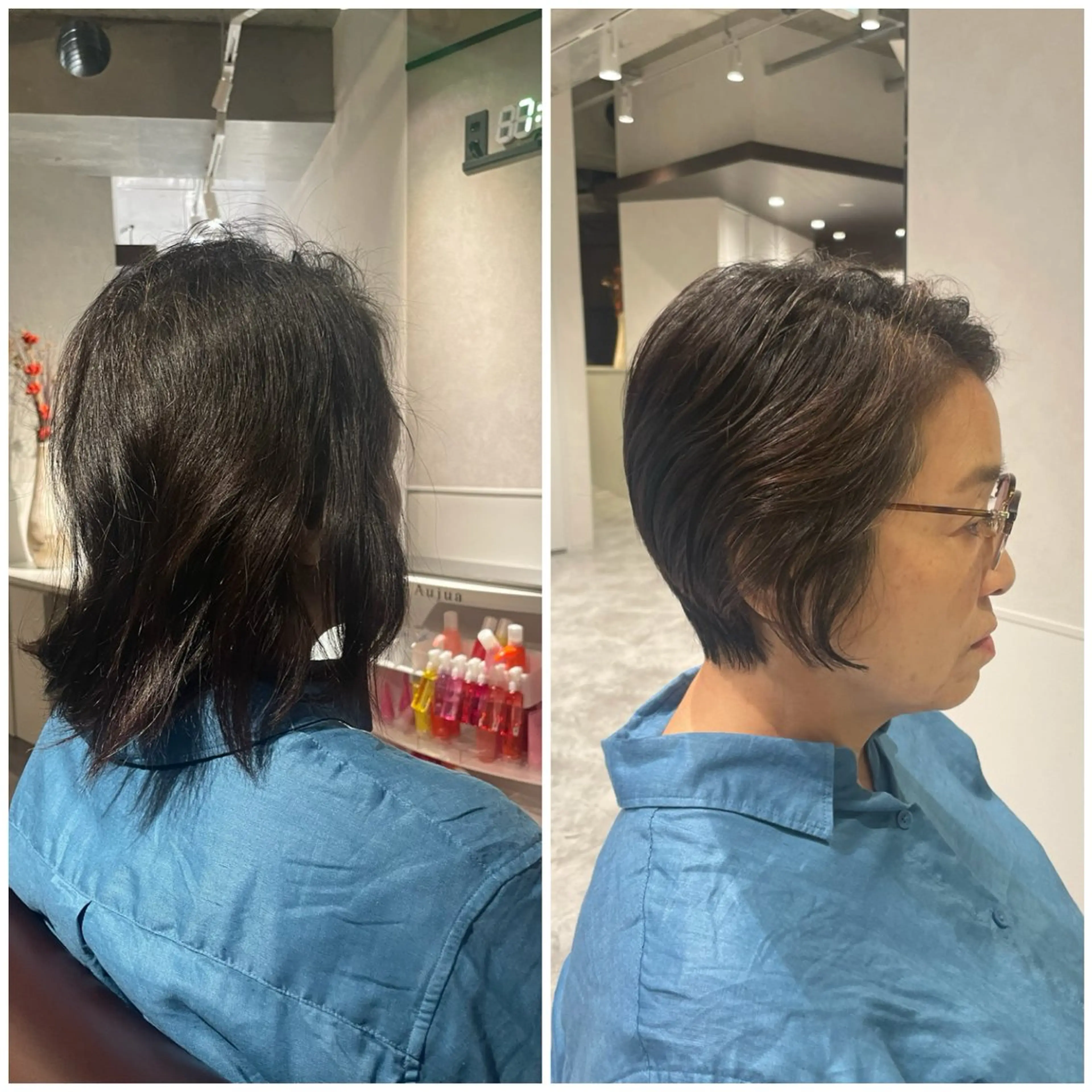 ショート 縮毛矯正特化🩰 竹口はるかのヘアスタイル