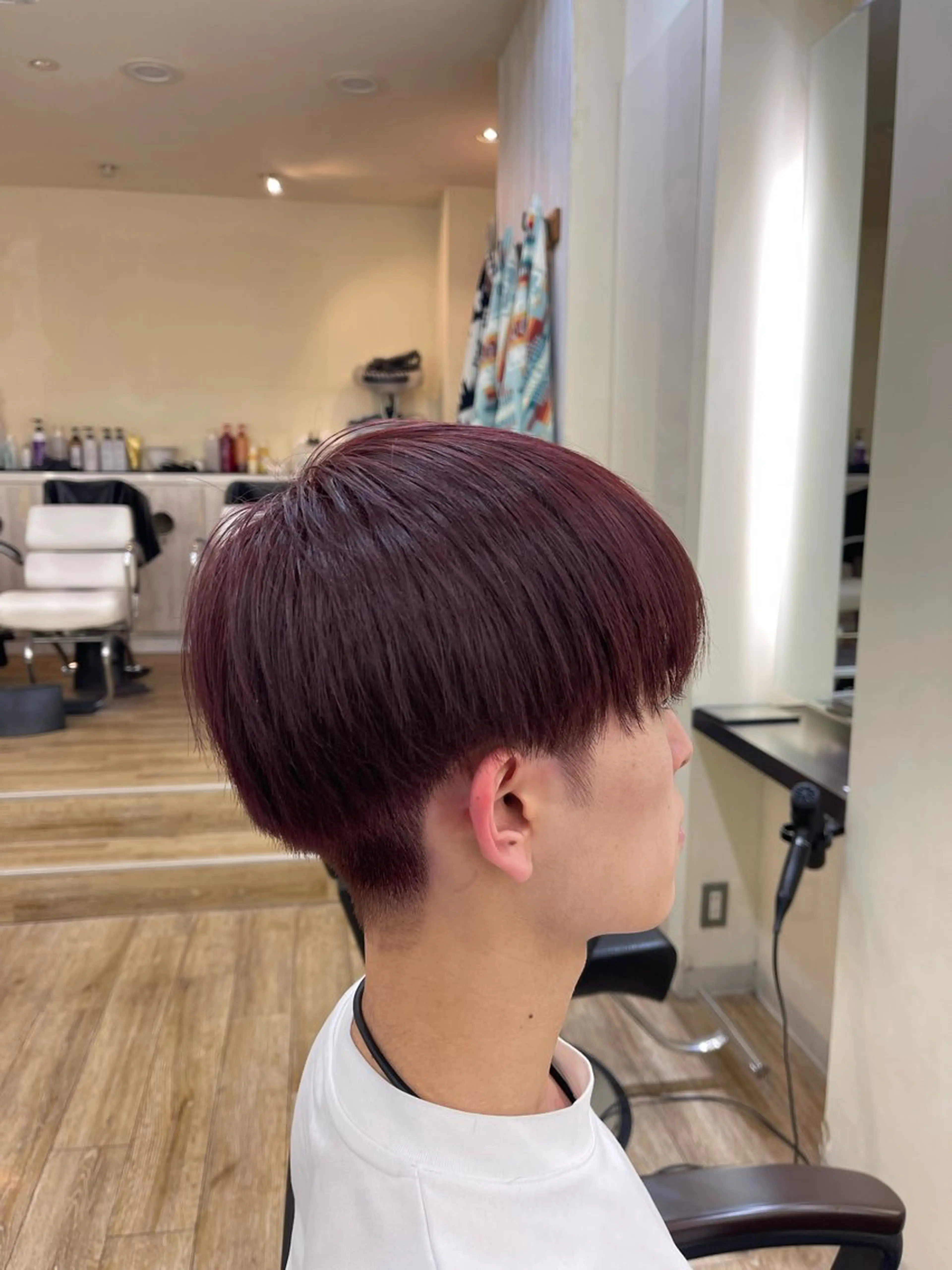 カラー 全メニュー0円 メンズ特化もゆるのヘアスタイル