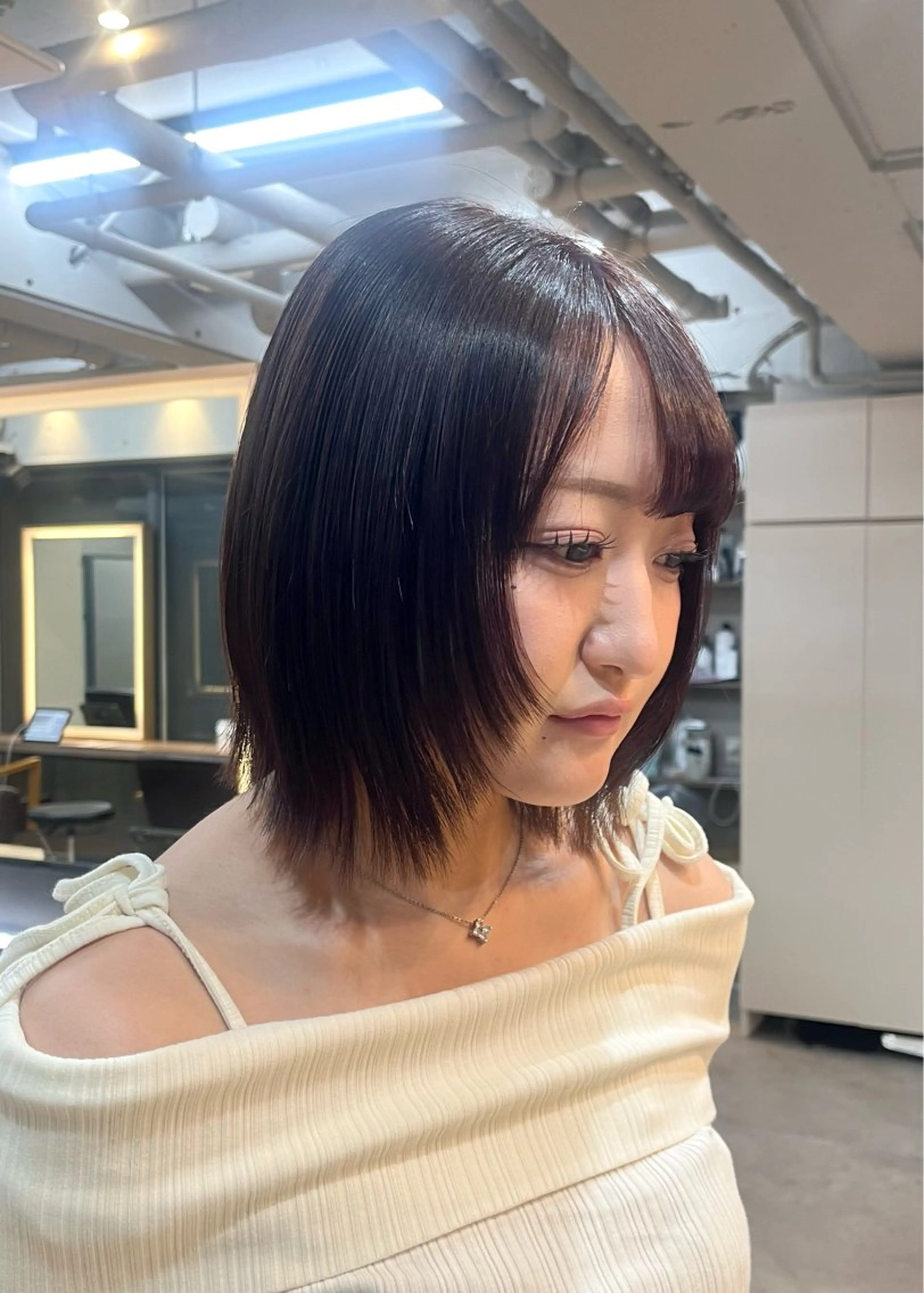 ショート 🎀ツヤ髪/レイヤー /ボブ/hana🎀のヘアスタイル