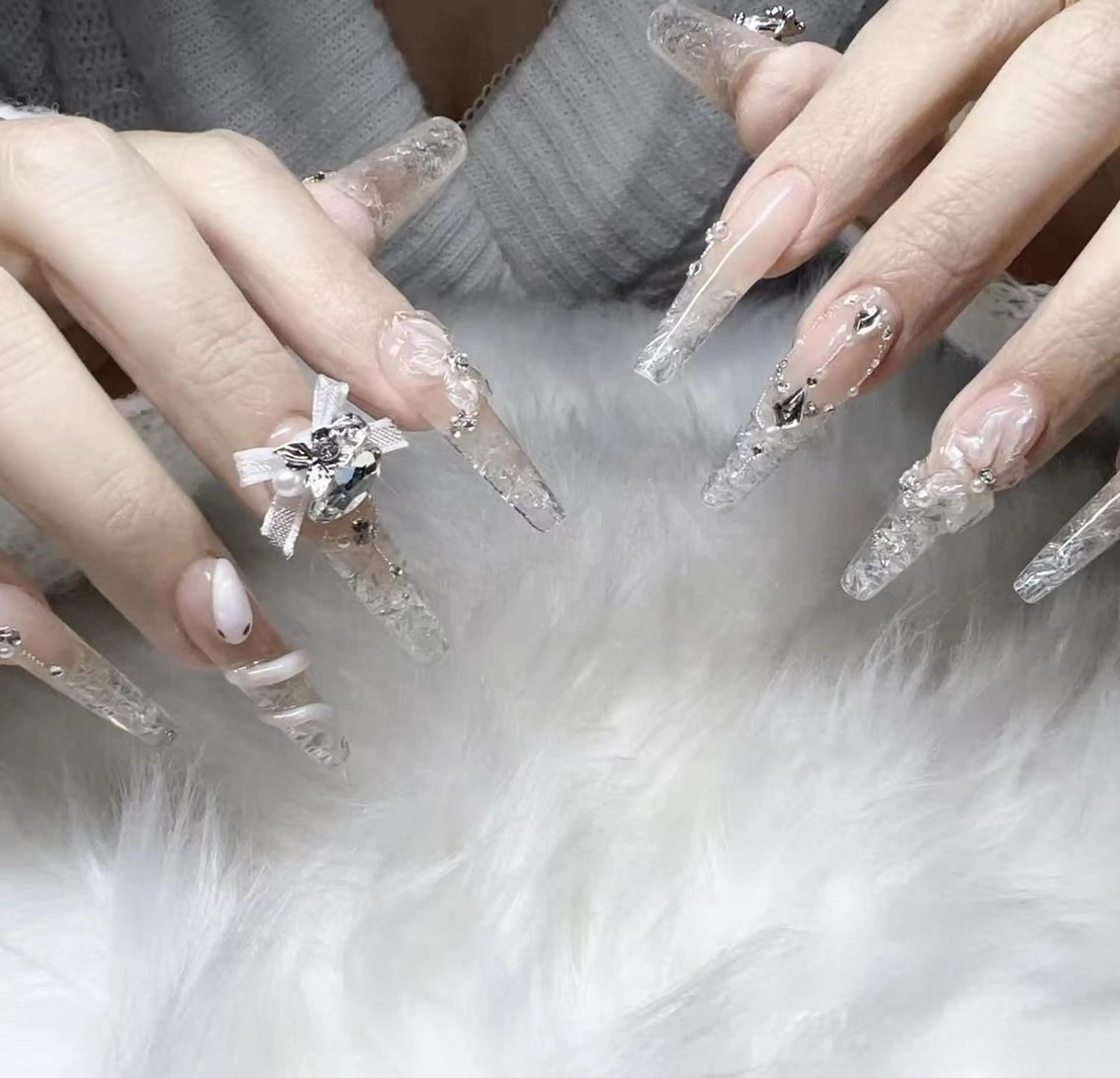 ネイル ハンドネイル ハンドケア DEMAIN- 🌹のネイルデザイン