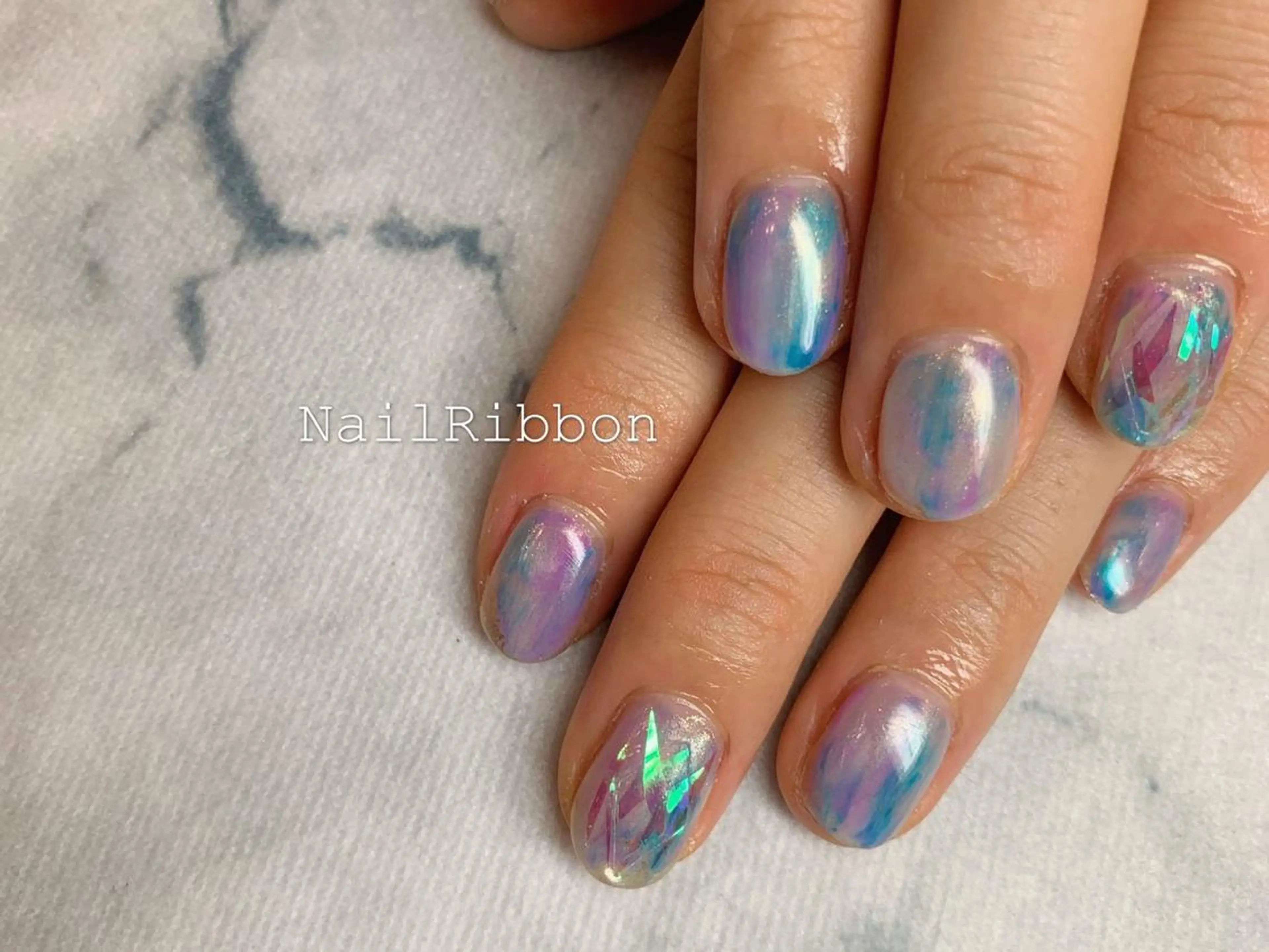 ネイル ネイルリボン 伊藤のネイルデザイン