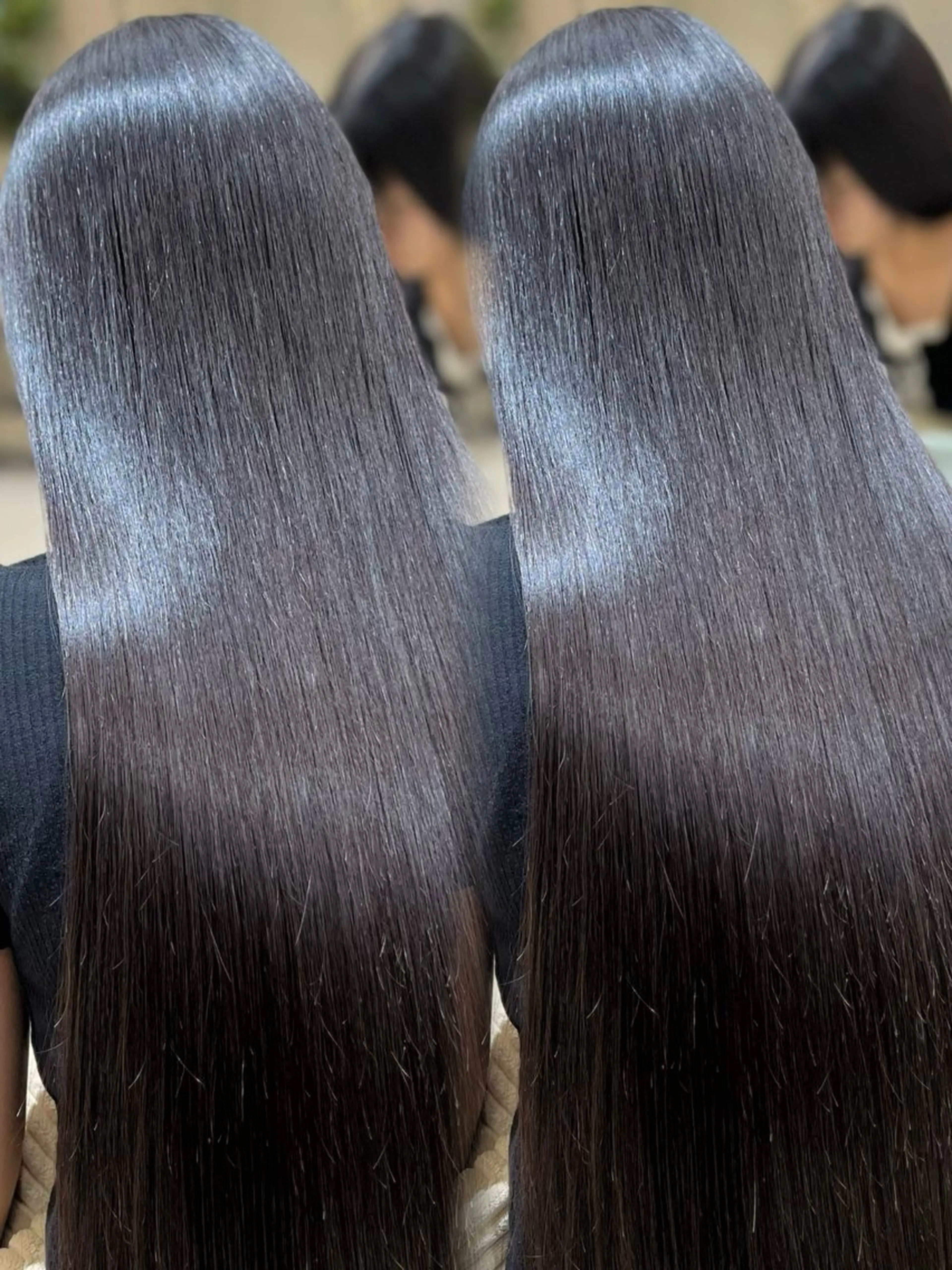 ロング 似合わせカット カット トリートメント nao🎀zina 透明感/艶髪のヘアスタイル