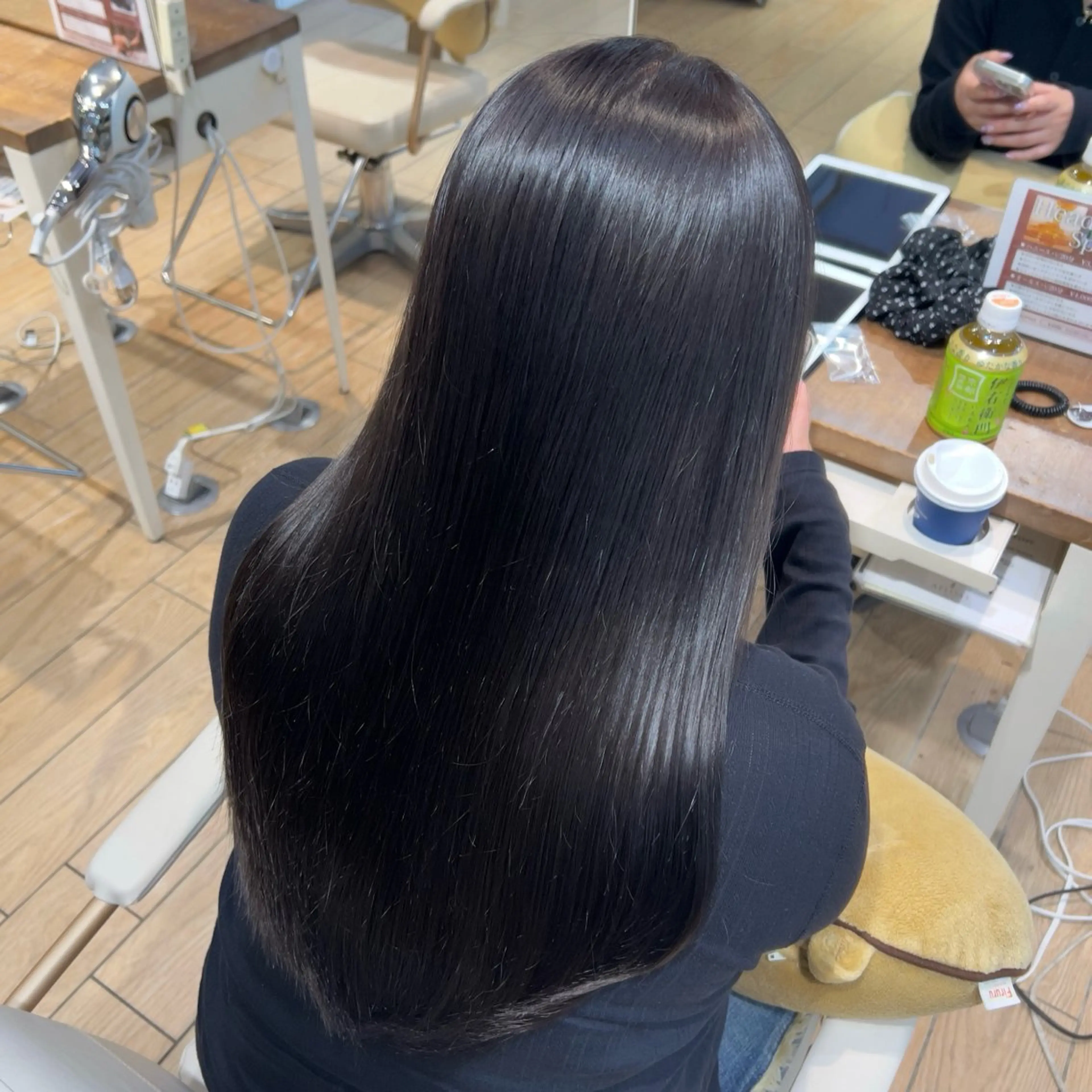 ロング カラー ヘアカラー トリートメント ヘッドスパ miku/表参道/ 艶々カラーのヘアスタイル