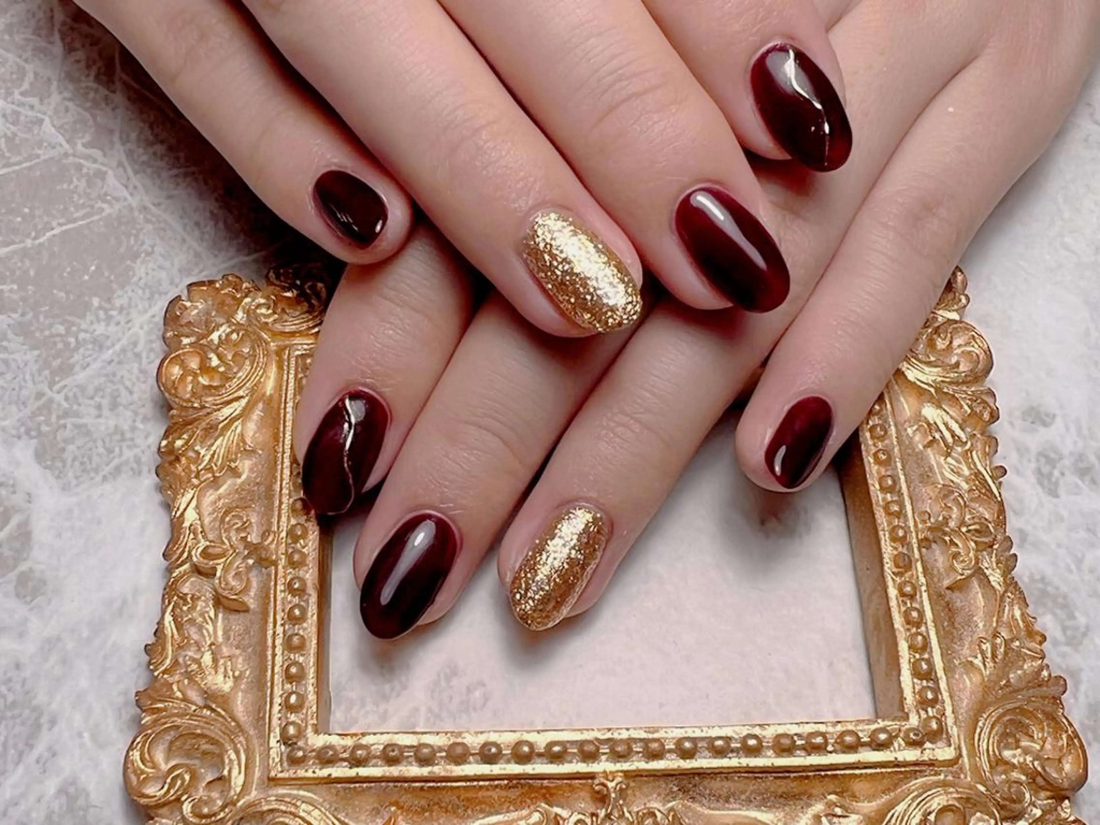 ネイル ハンドネイル マジックミラー所属・マジック ミラーのネイルデザイン