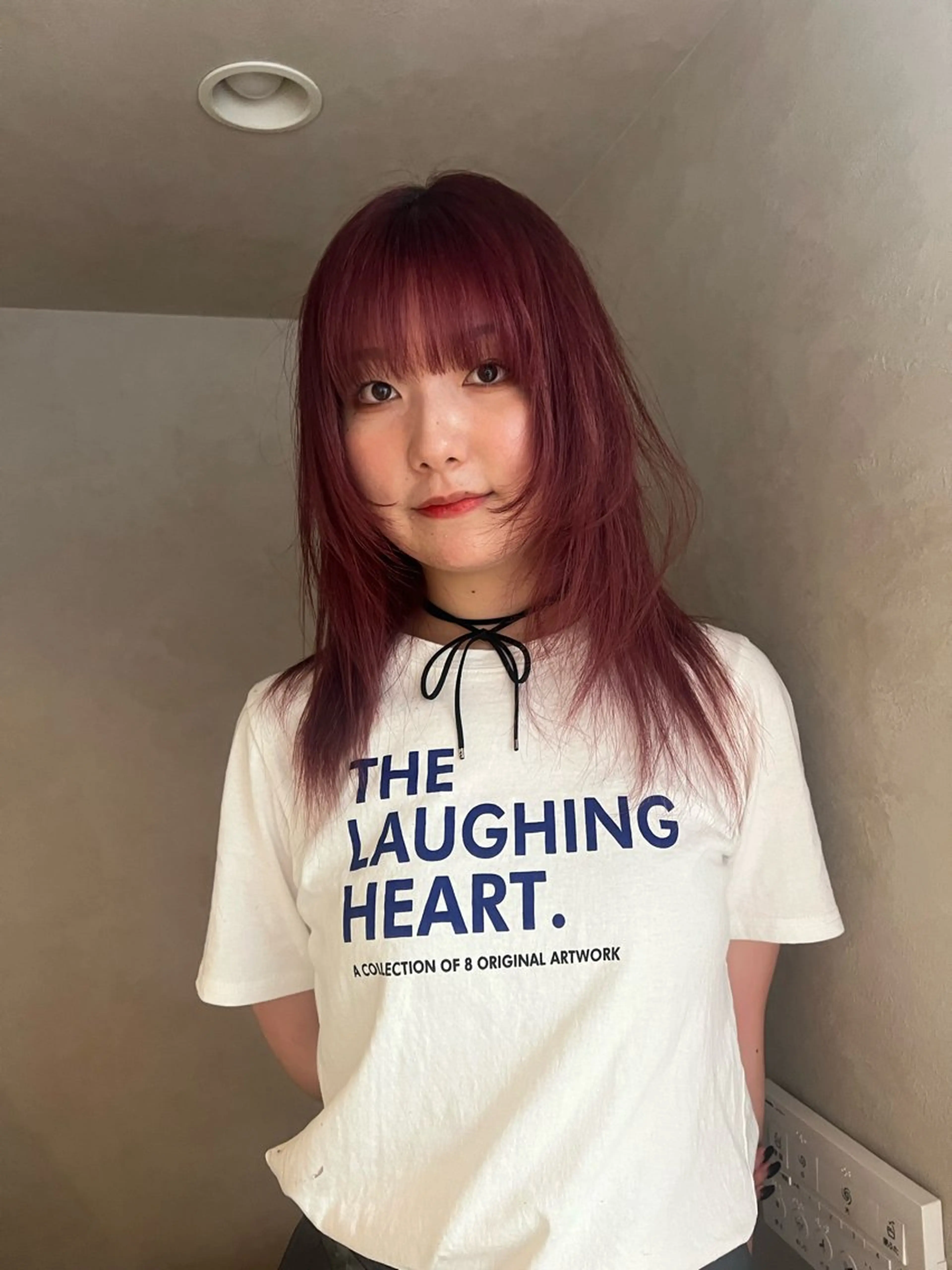 ロング カラー nishido ハイライト/メンズのヘアスタイル