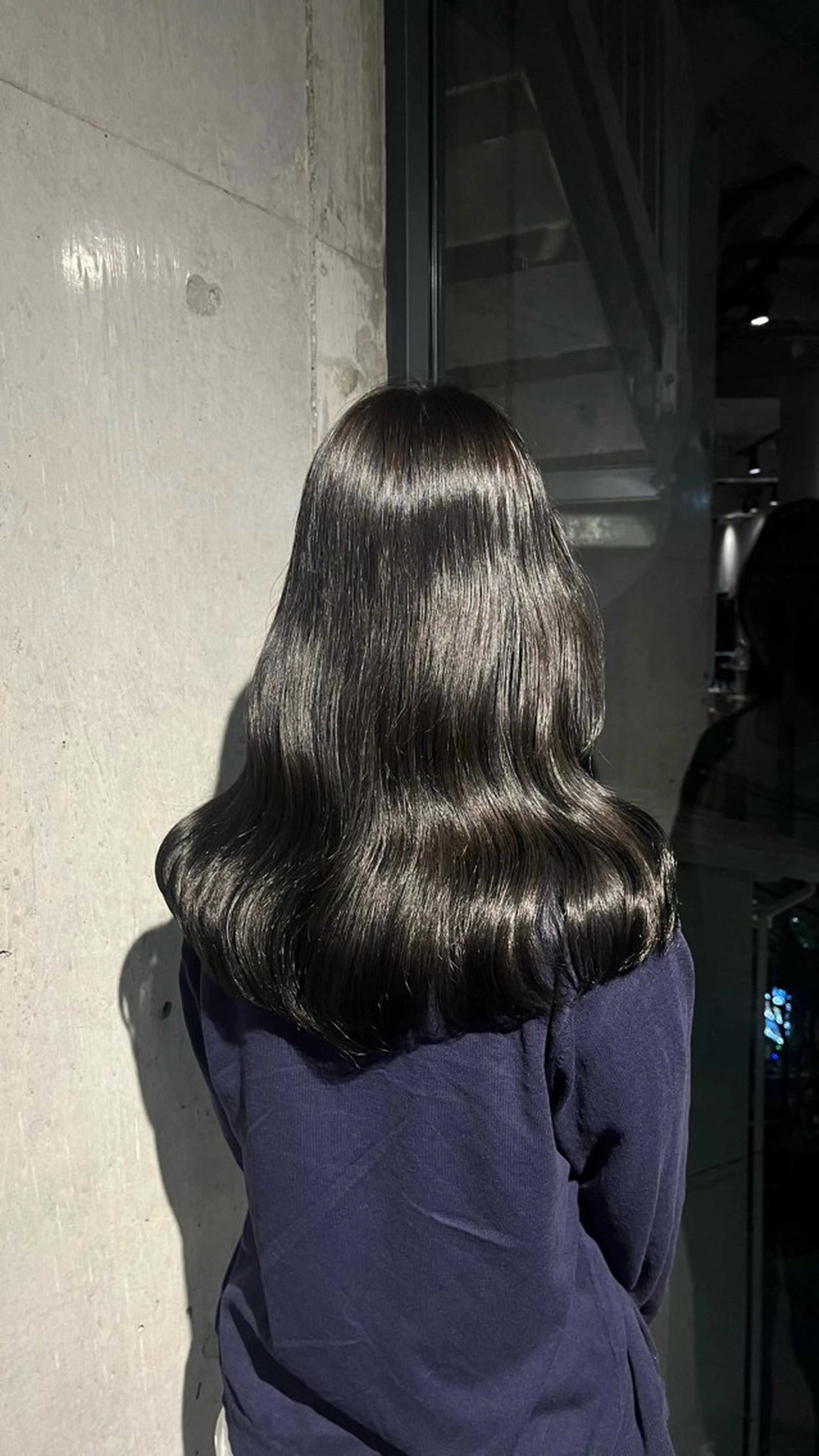 【🫧内部補修＋髪を柔らかく🫧】艶カラー＋フローディアトリートメント4stepの写真