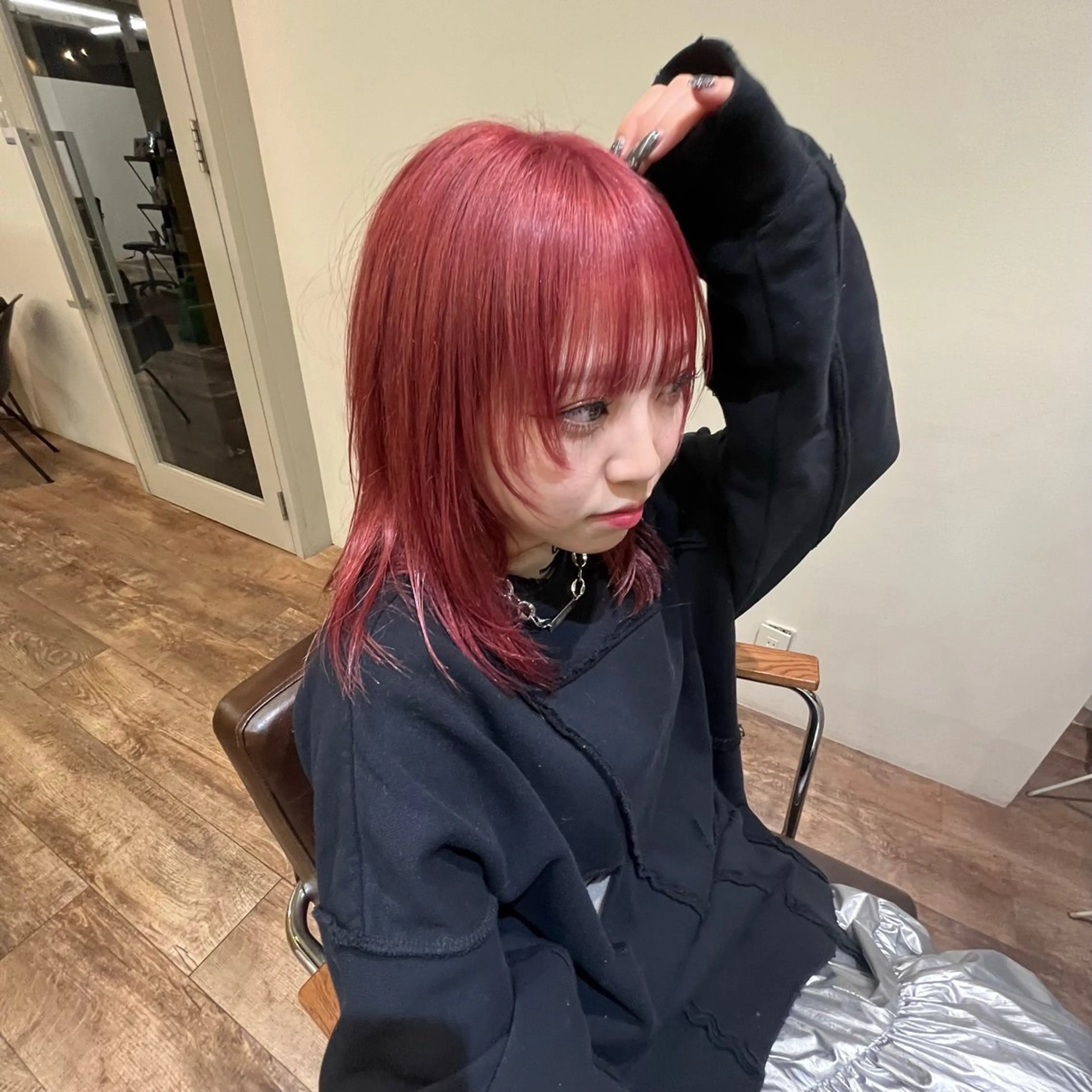 ミディアム 田淵 愛里のヘアスタイル