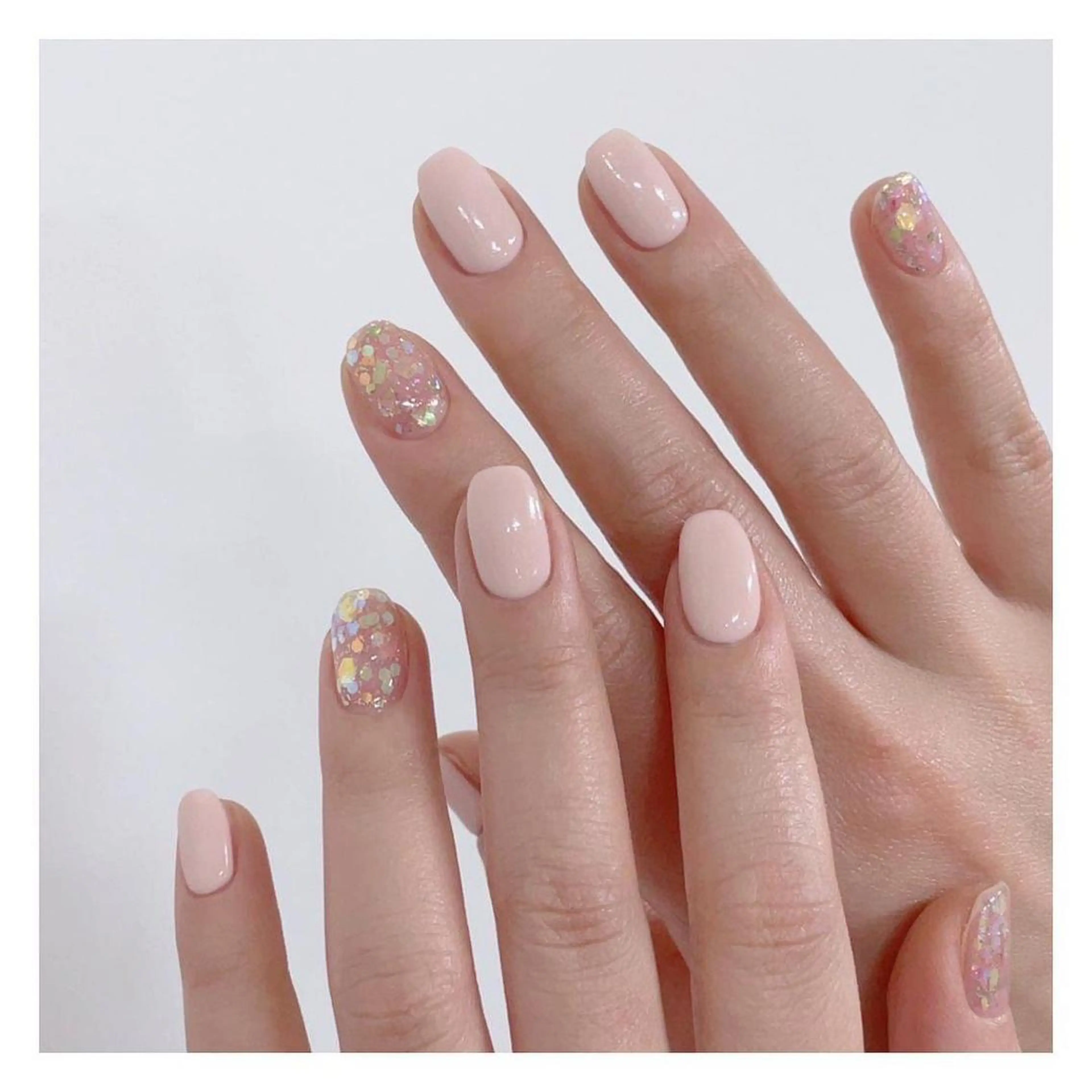 ネイル ワンカラーネイル 米澤 ハナユキのネイルデザイン