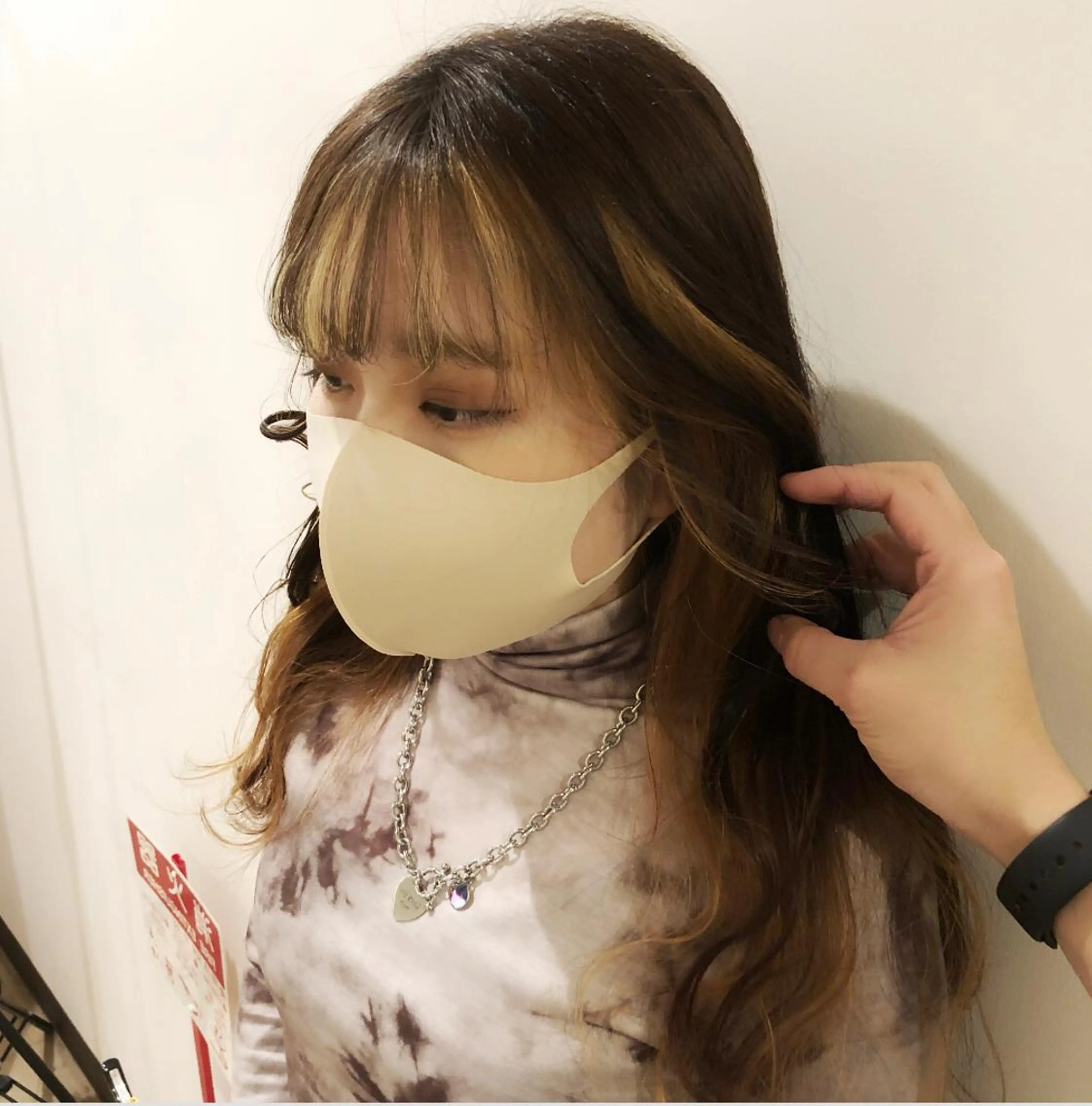 ロング カラー ヘアアレンジ 美容室sand 横浜のヘアスタイル