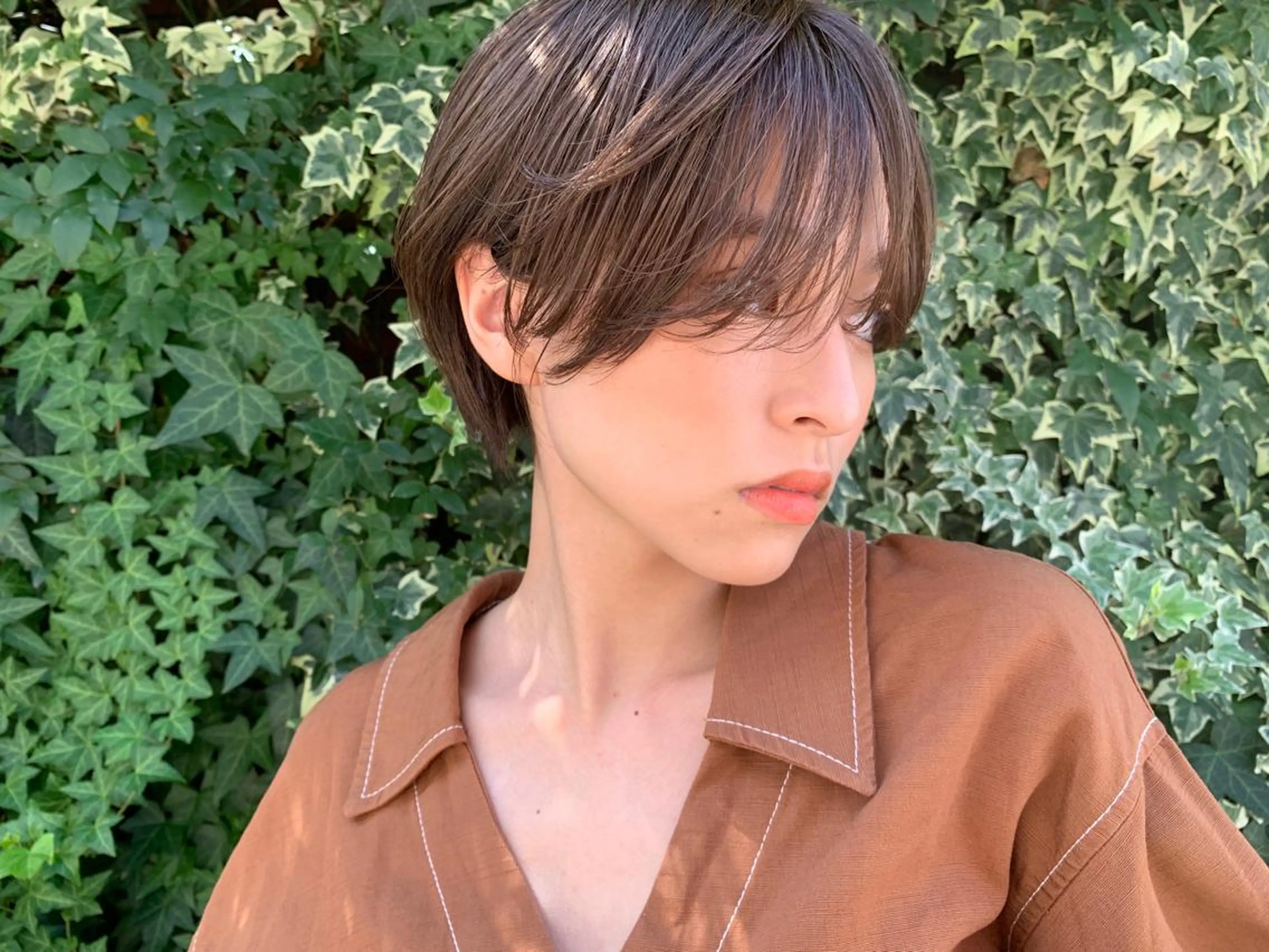 ショート カラー レイヤー／似合わせ TAKUYAのヘアスタイル