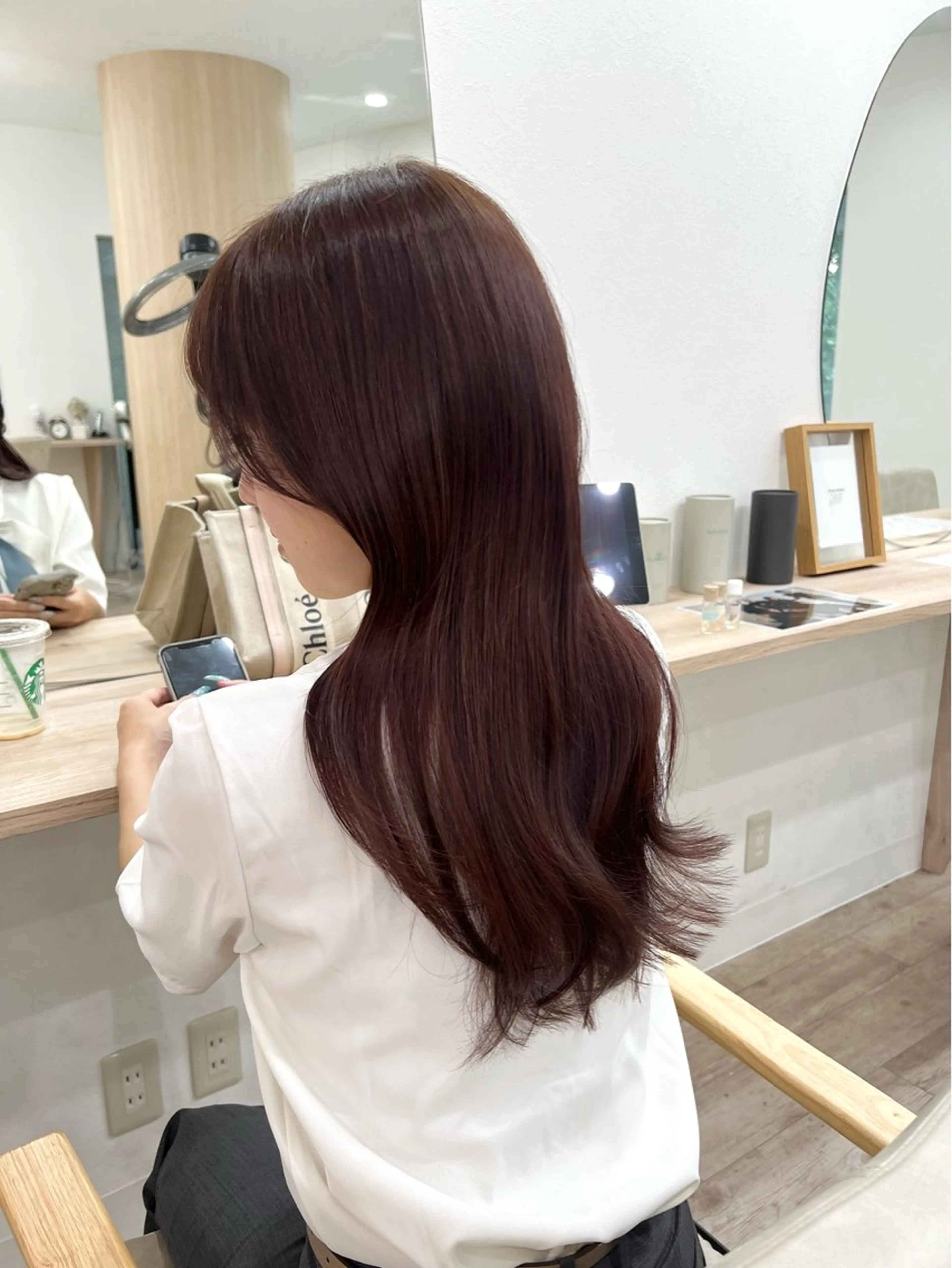 ロング カラー TOKI mahoのヘアスタイル