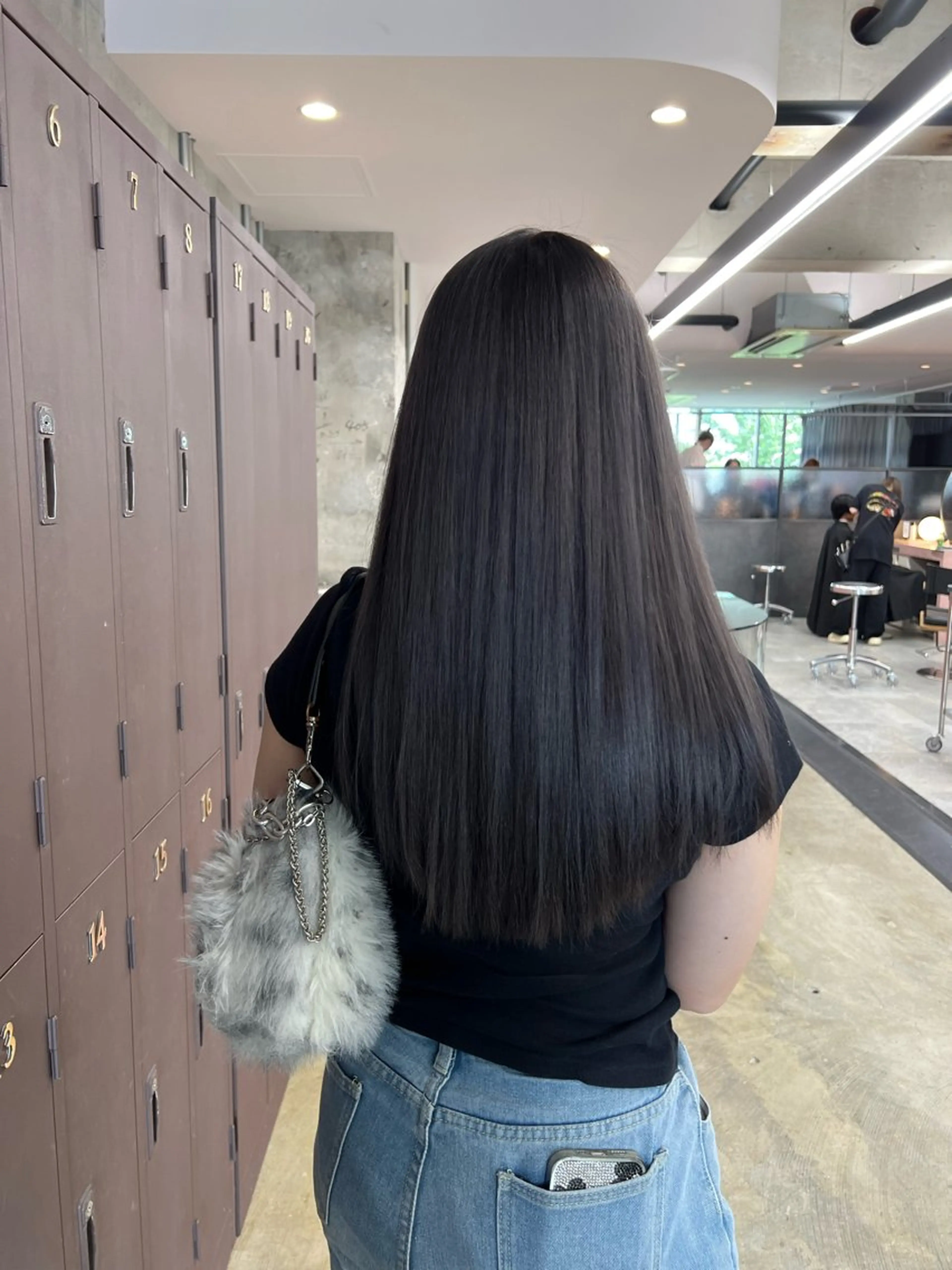 ロング カラー ブリーチ 透明感カラー era所属・azumi/ボブ/暖 色/オリーブ/縮毛のヘアスタイル