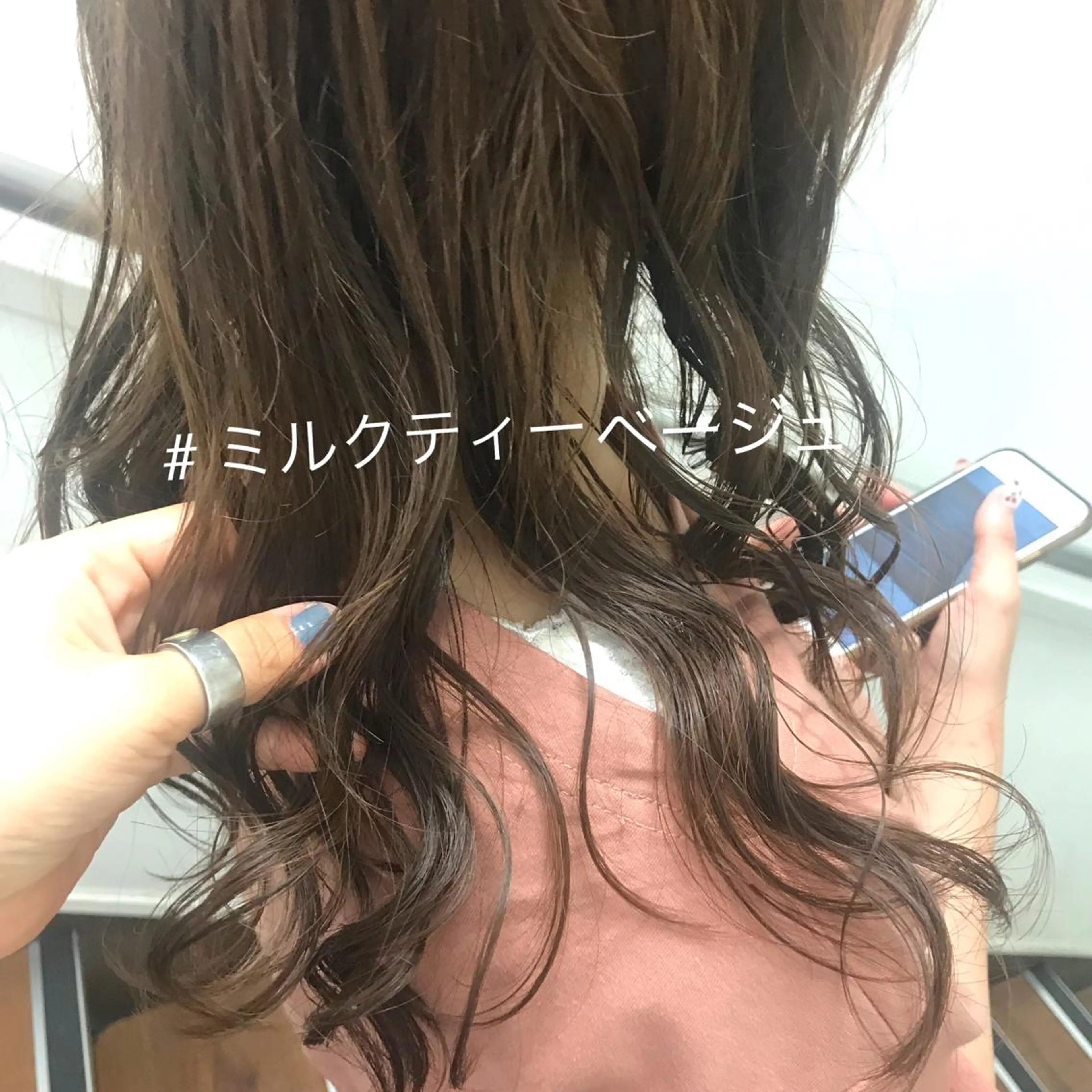 ロング カラー ヘアアレンジ サナ🌱 切りっぱなしボブのヘアスタイル