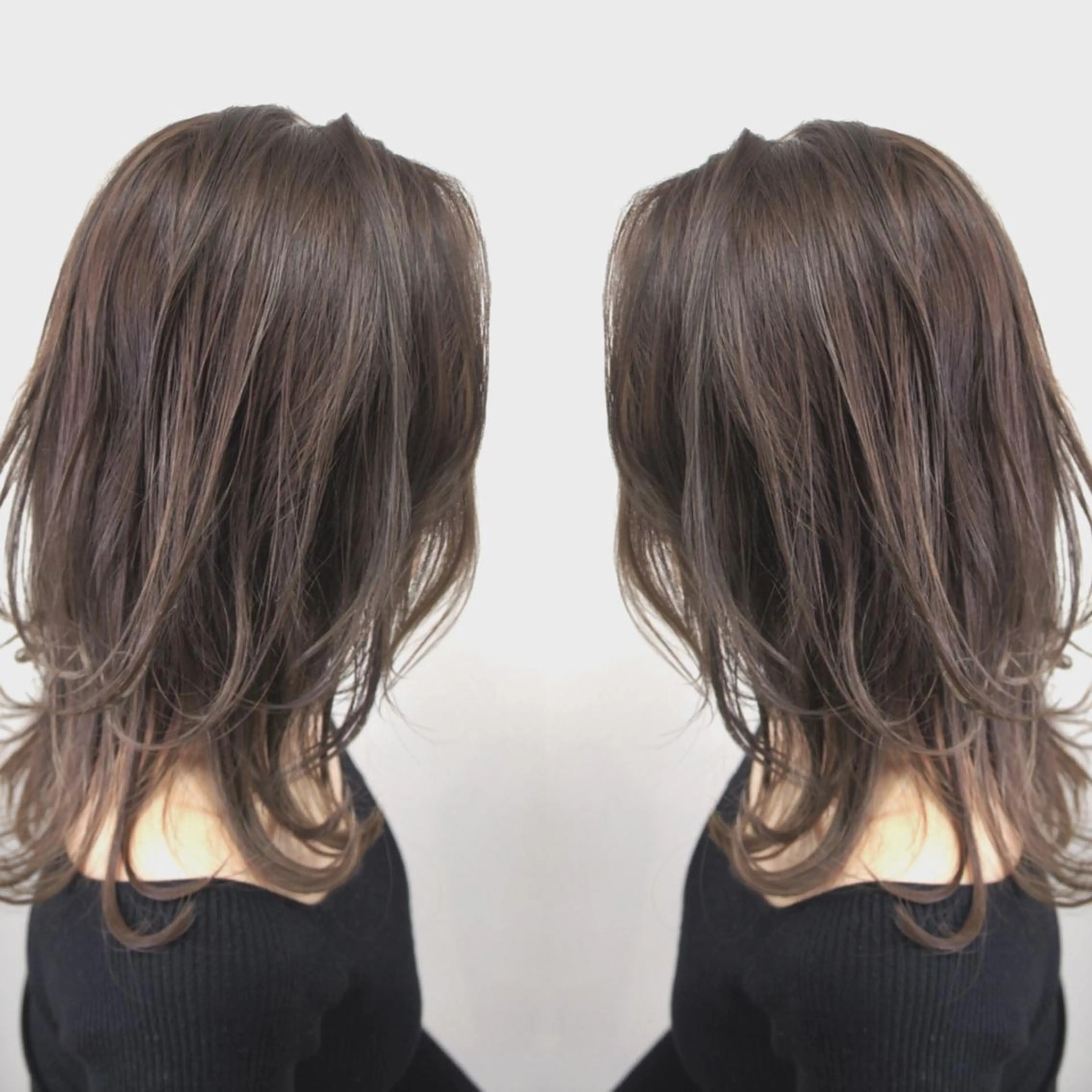 セミロング 山本 茉希のヘアスタイル