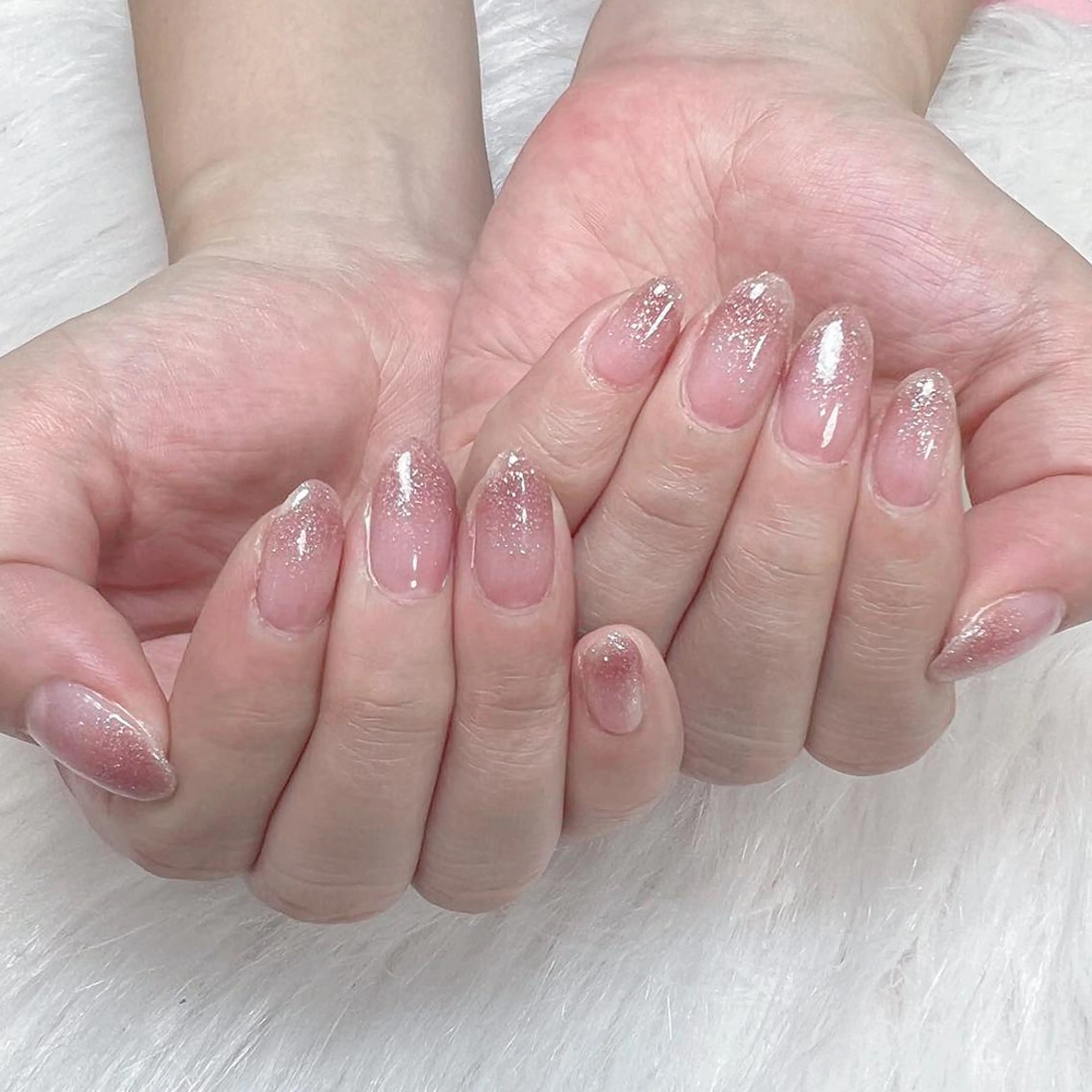 ネイル グラデーション ラメ(グリッター) ラメグラデーション Nail Monsterのネイルデザイン