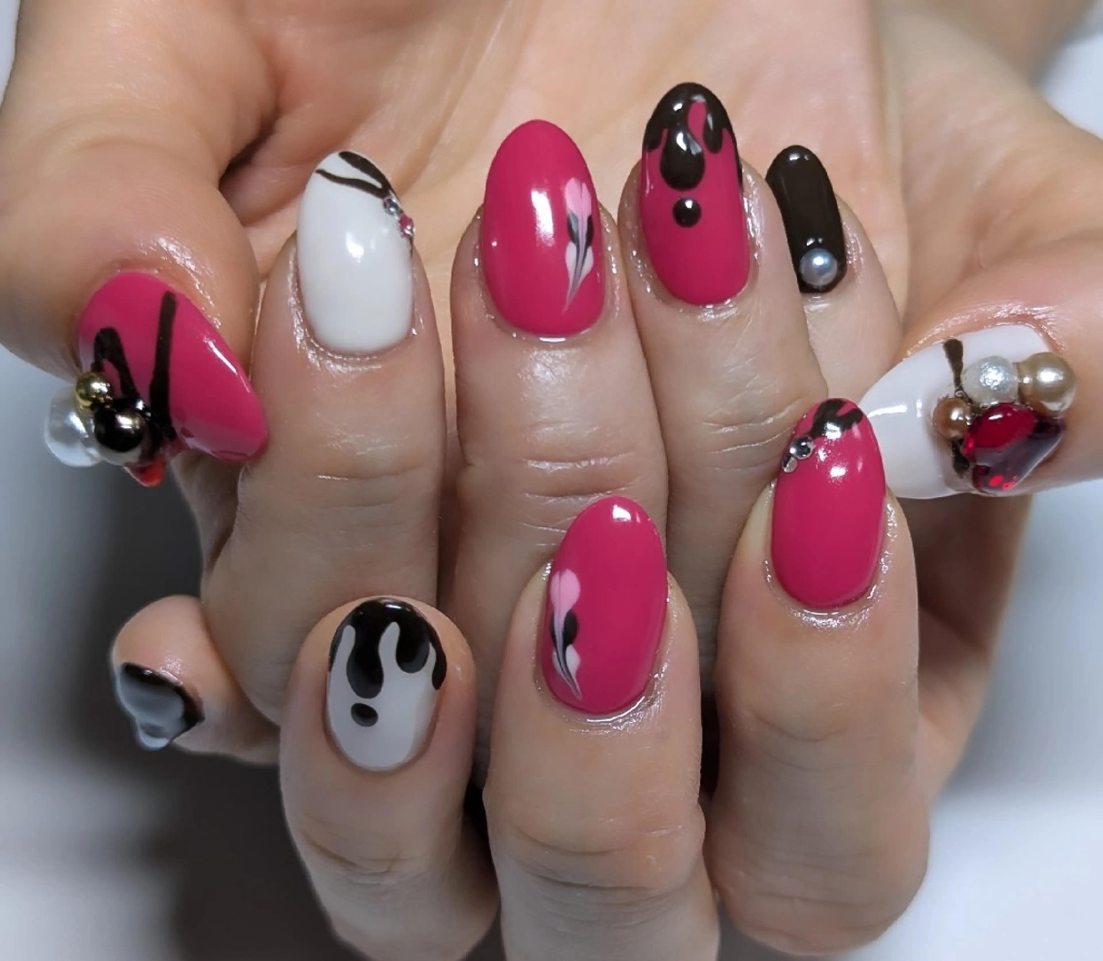 ネイル 長さ出し ハンドネイル KANON所属・☆ KANON☆のネイルデザイン