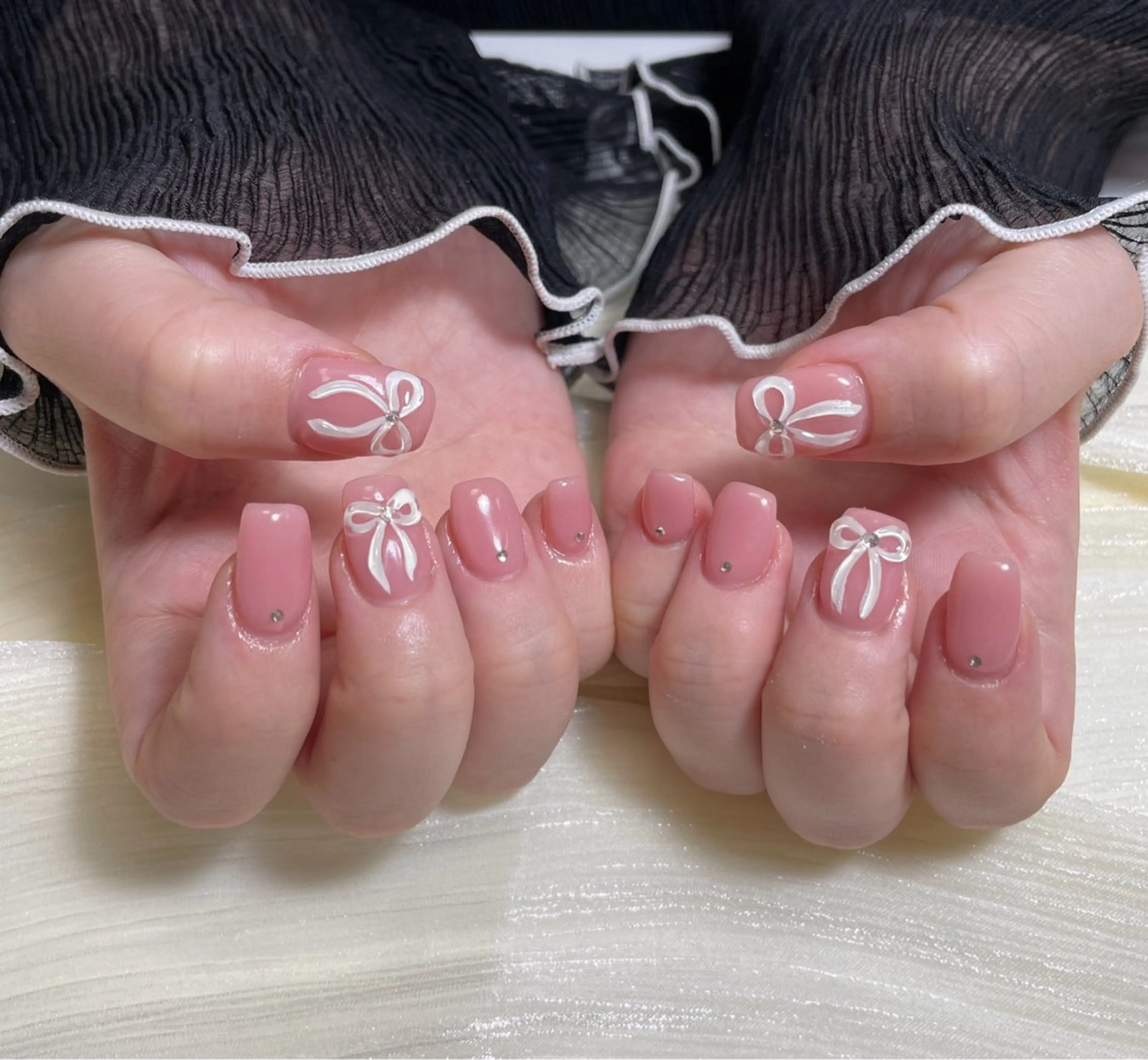 ネイル ハンドネイル ハンドケア 🍑 momo_nailのネイルデザイン