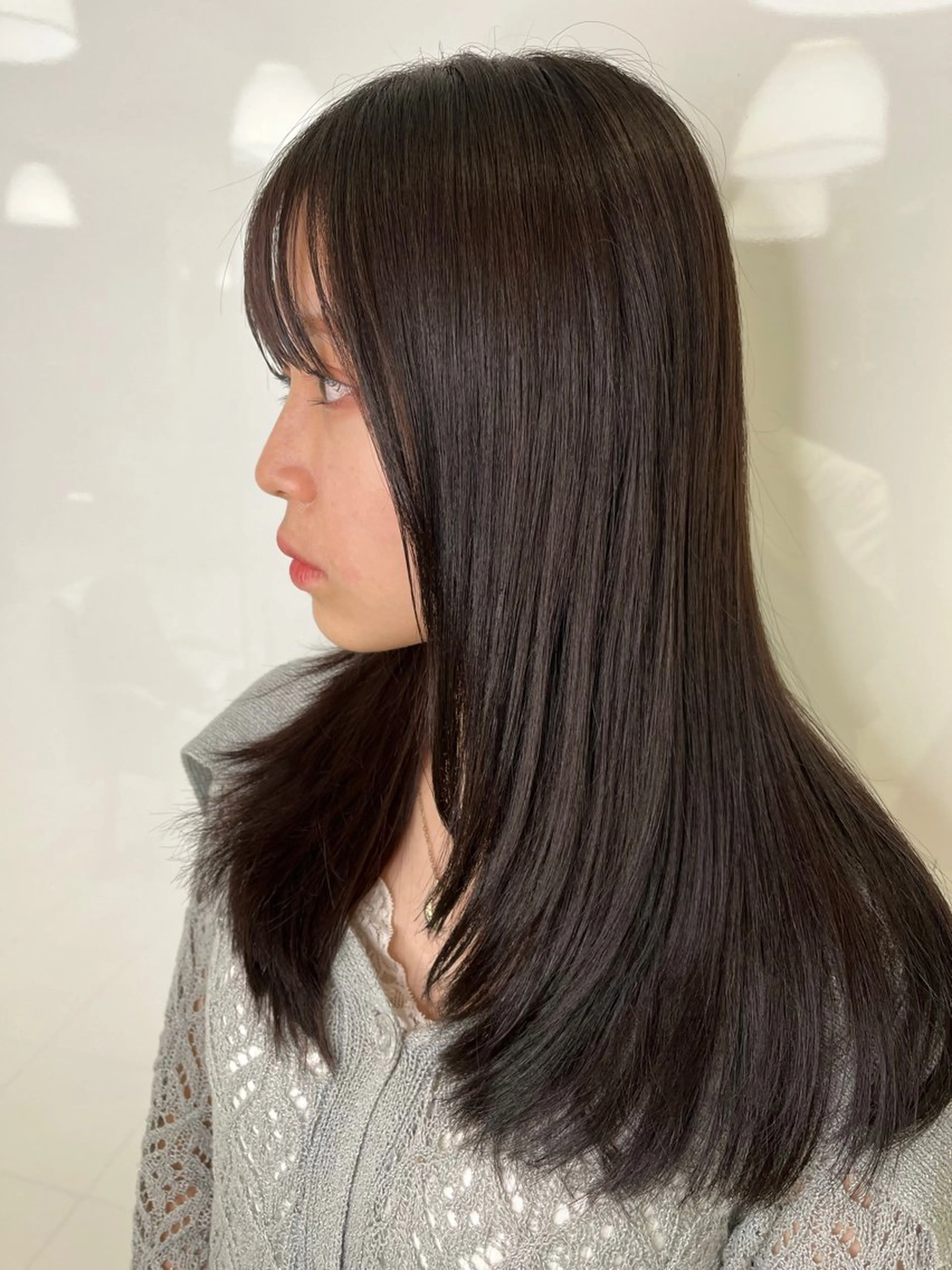 ロング 髪質改善 due(ドゥーエ）所属・onishi yoshinaoのヘアスタイル