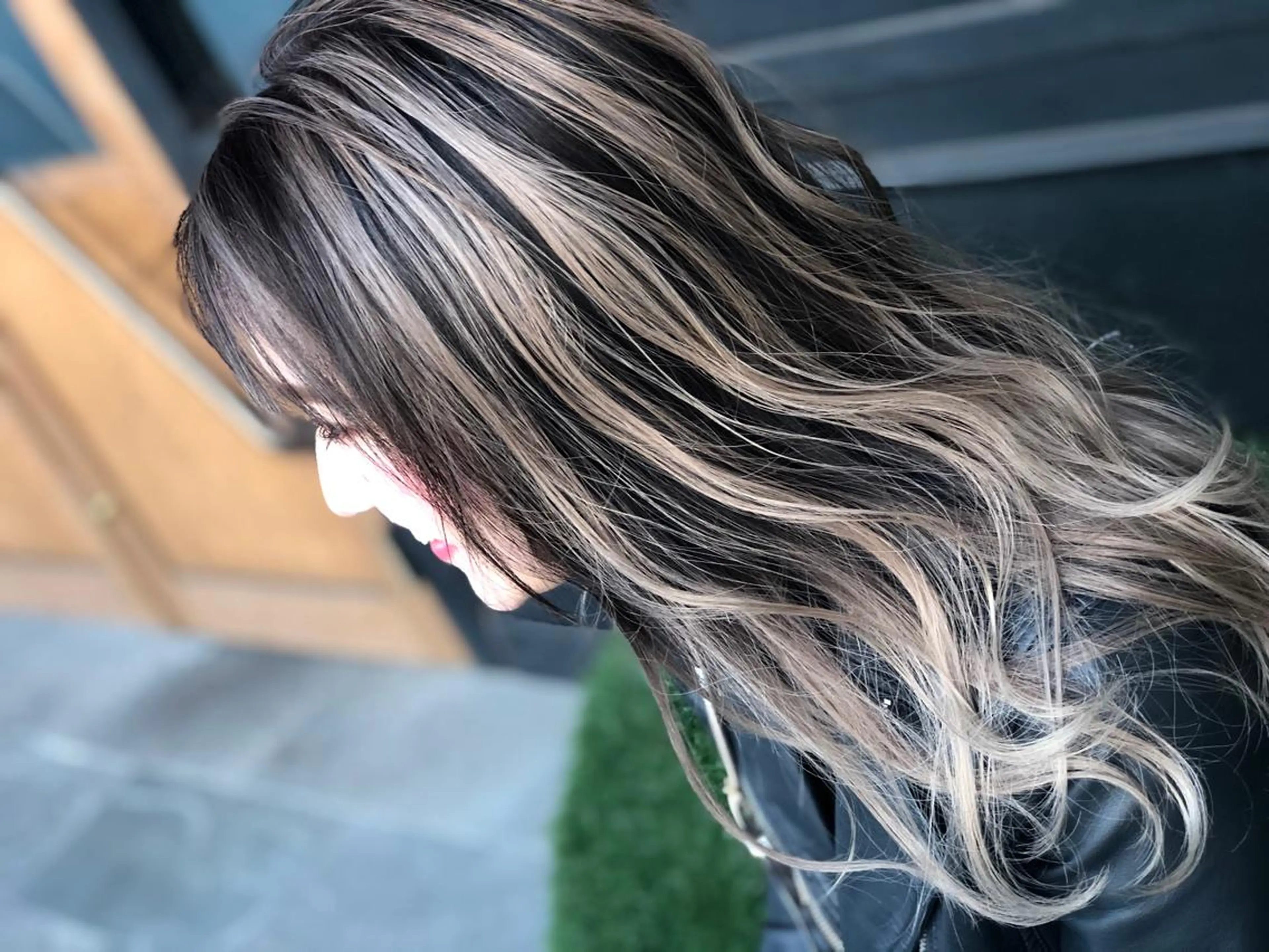 ミディアム カラー カット ヘアカラー トリートメント Agu hair lever所属・NewOpen🎉 渡部来紀のヘアスタイル