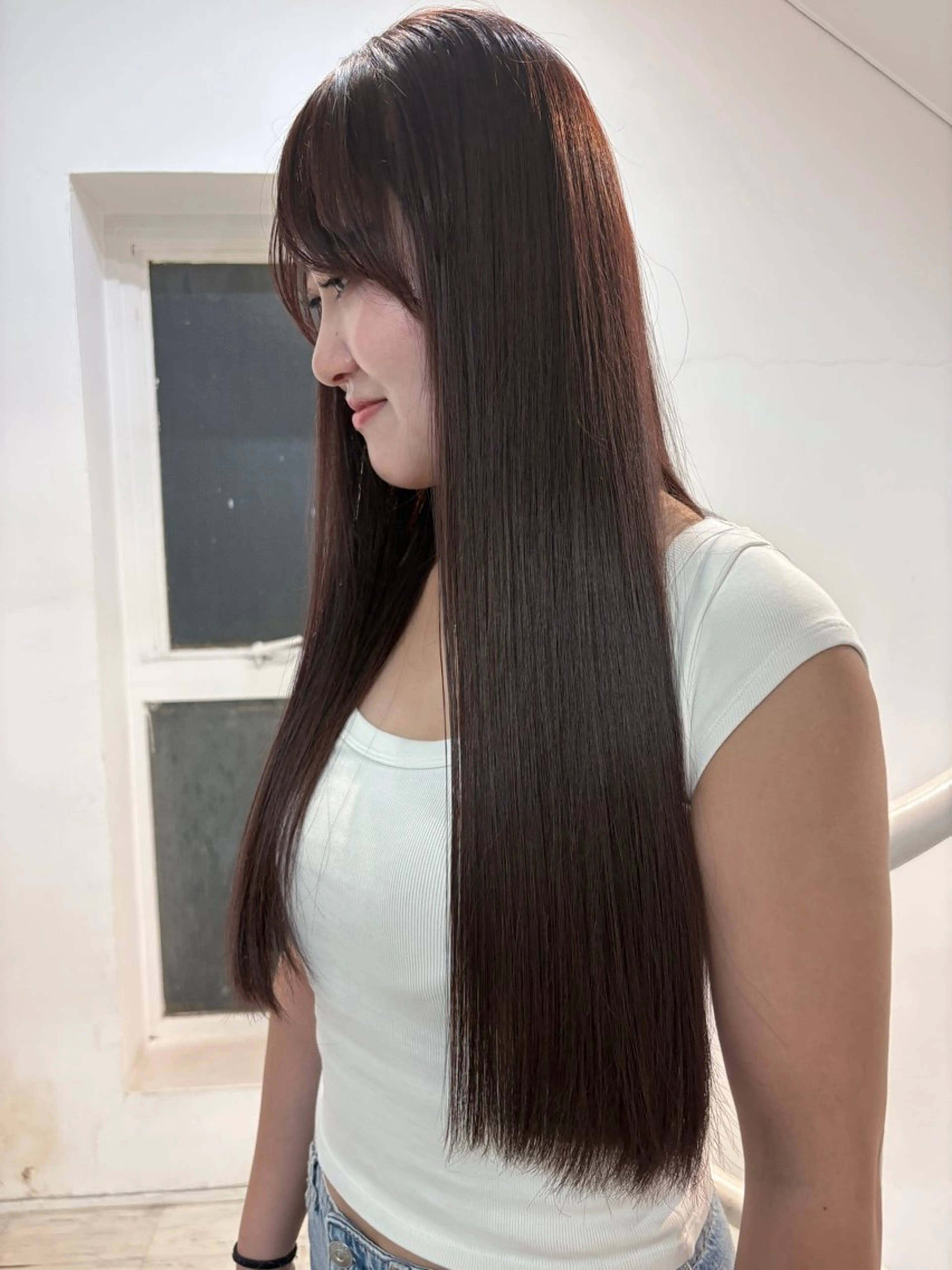 ロング カラー アヤノ/ 似合わせカット✂️のヘアスタイル