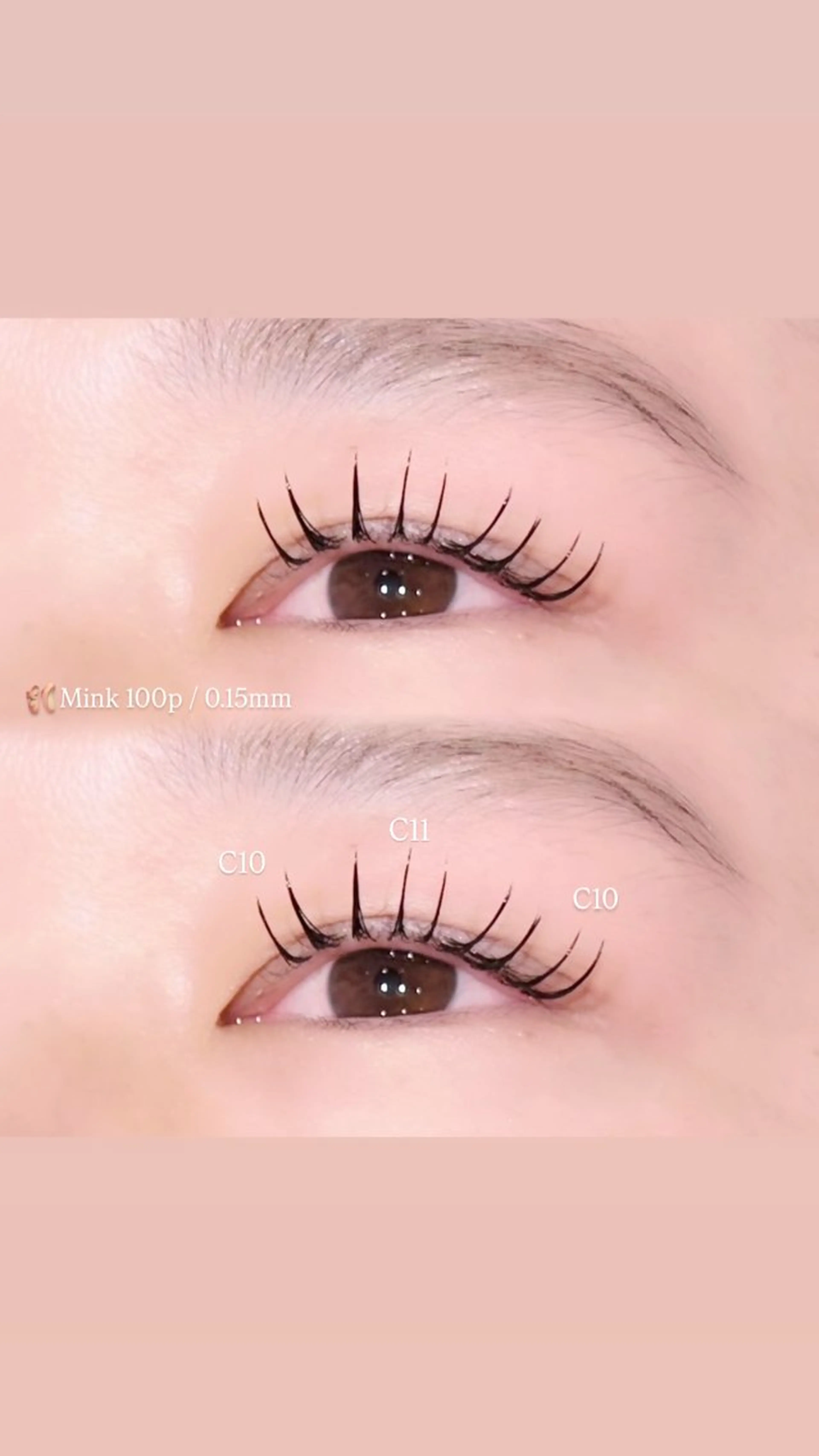 マツエク・マツパ マツエク Konoka 𐙚⸝⸝꙳のマツエク・マツパデザイン