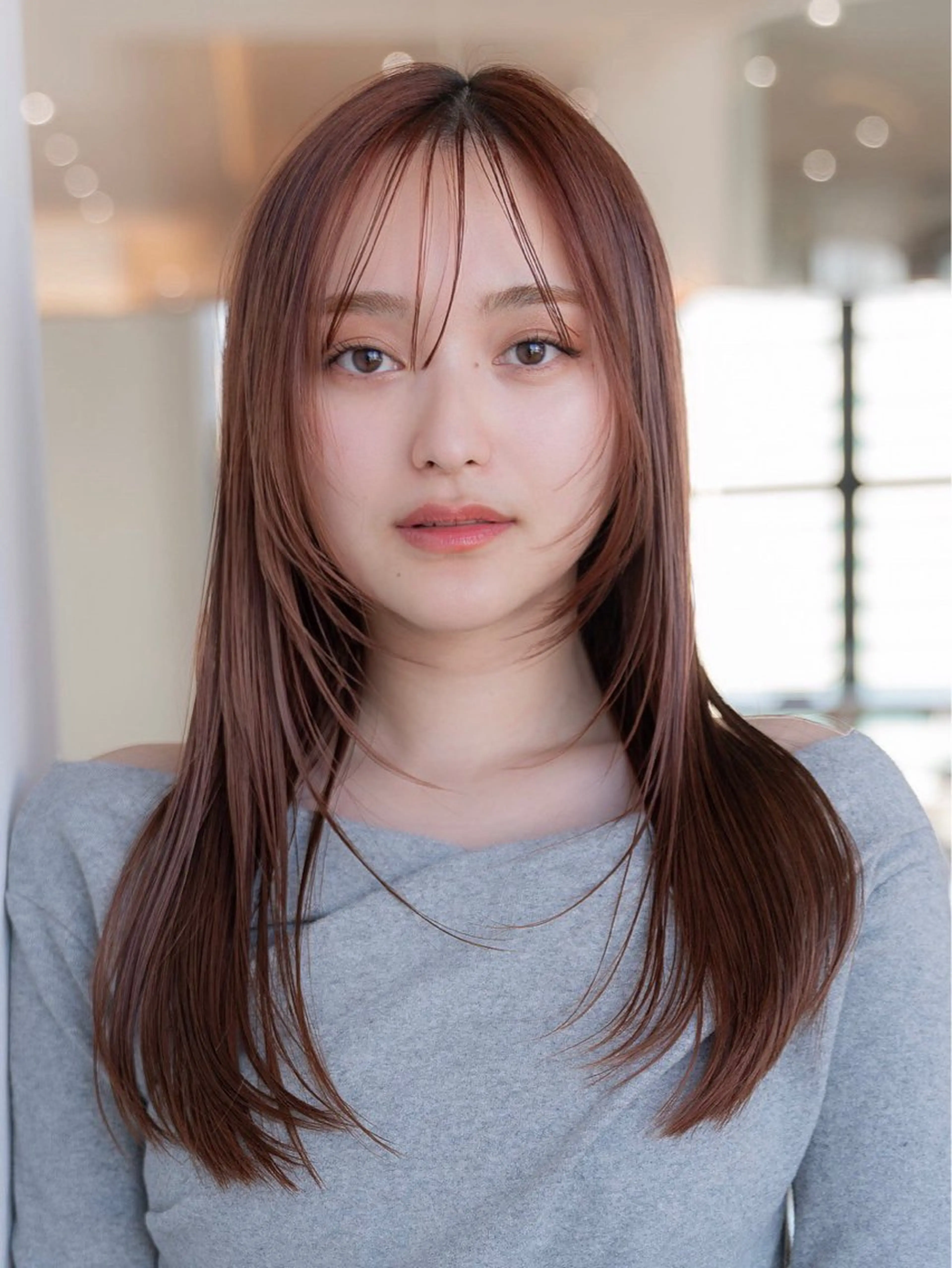 ロング カット ヘアカラー トリートメント ボブ/レイヤー/新宿 /透明感/KOKIのヘアスタイル