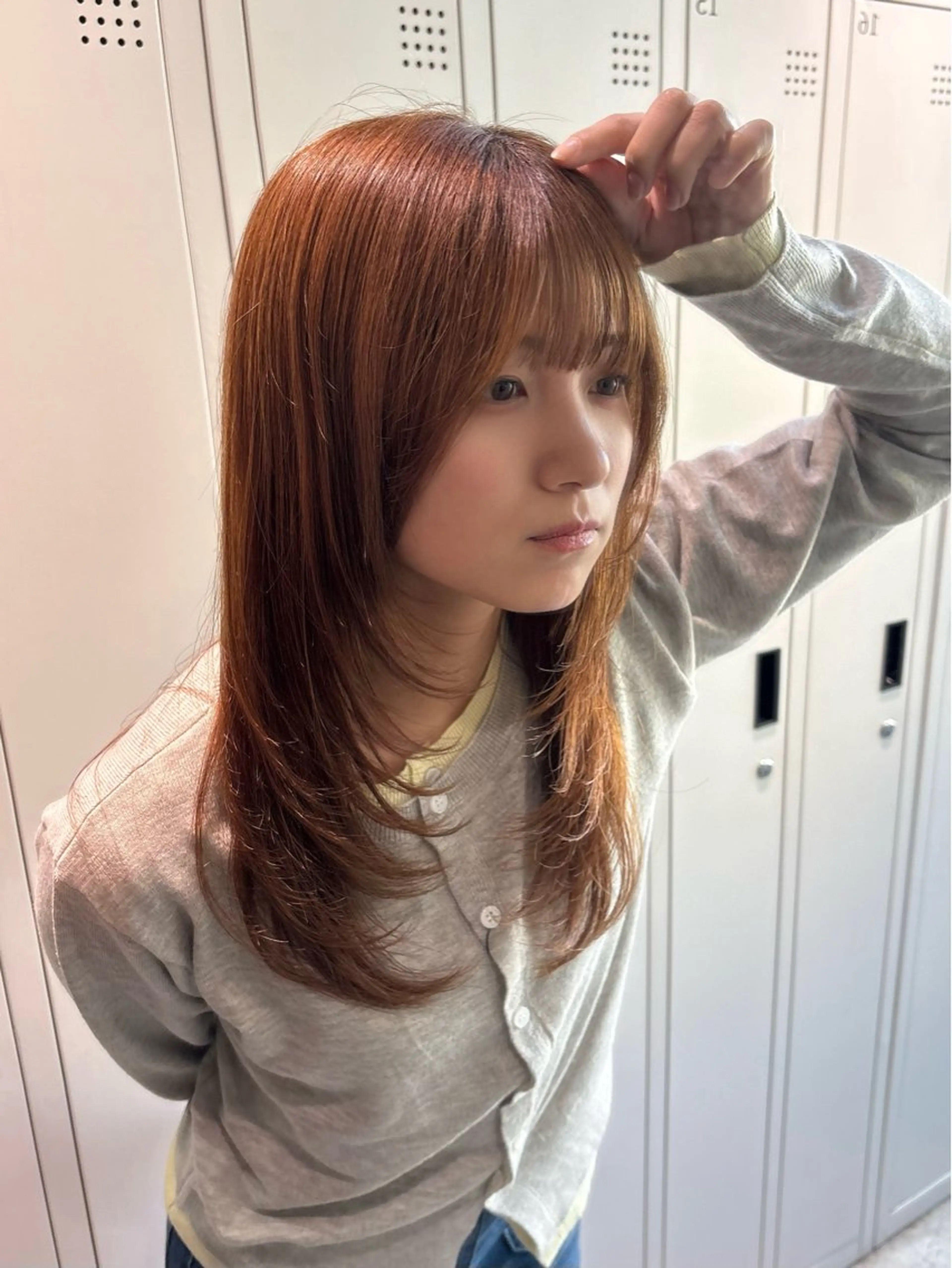 セミロング 💭透明感/艶髪🫧 haluki🫧‪のヘアスタイル