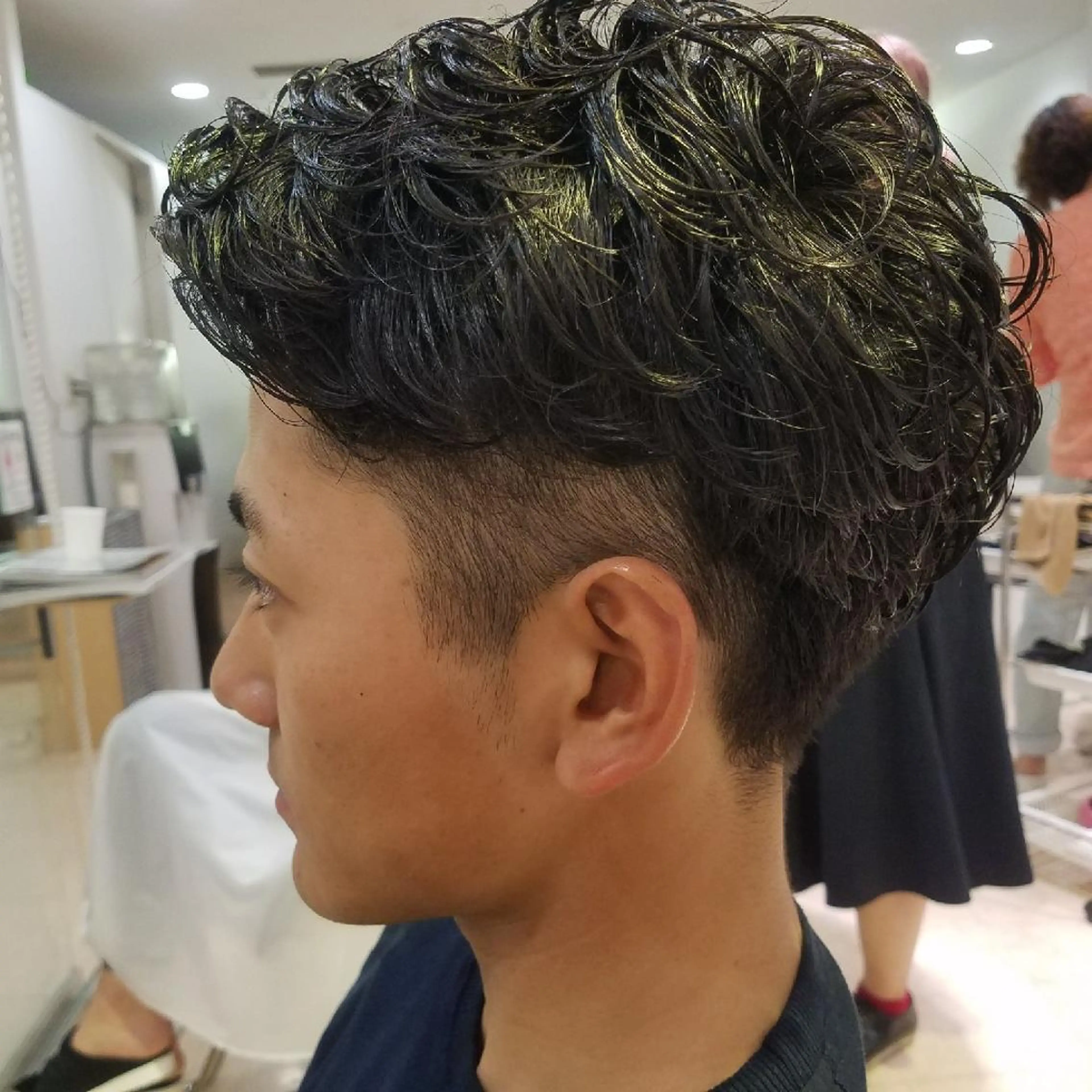 メンズ ショート パーマ relish 所属・徳永 健のその他イメージ