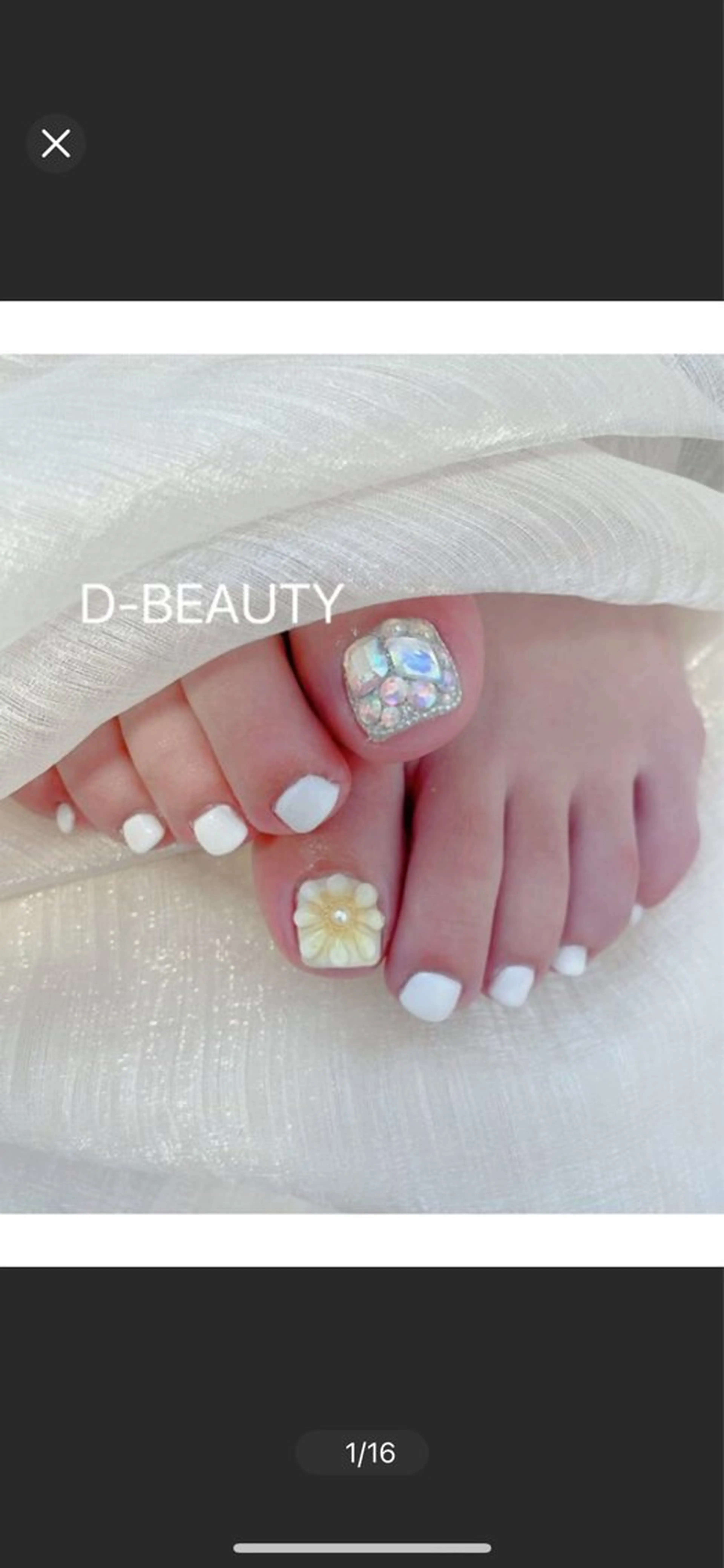 ネイル フットネイル D-BEAUTY Nailsalonのネイルデザイン